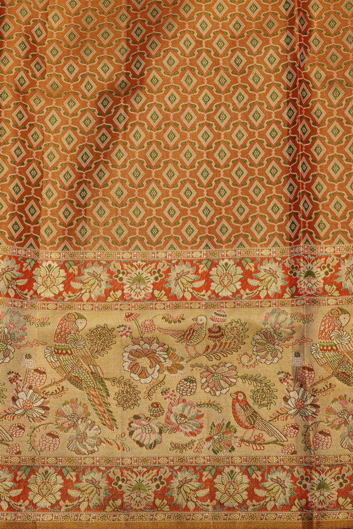 Kancheepuram Silk Gold Saree