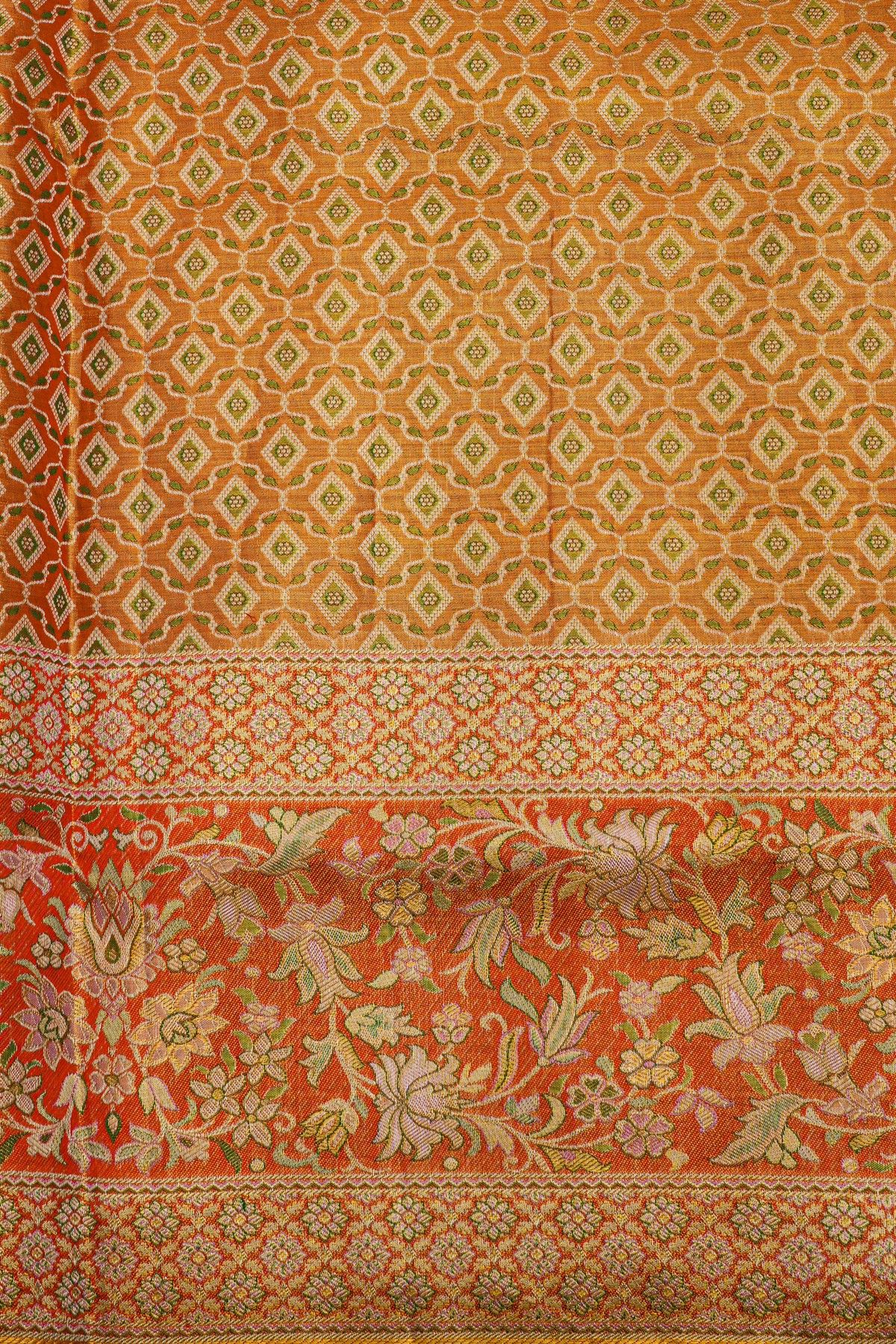 Kancheepuram Silk Baby Pink Saree