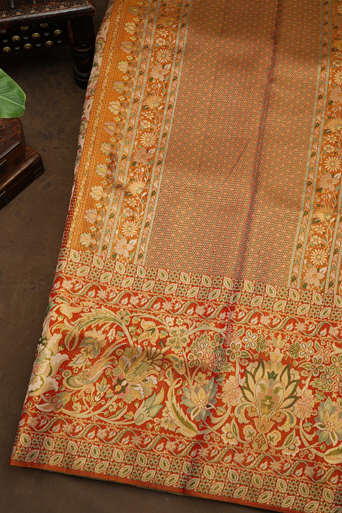 Kancheepuram Silk Baby Pink Saree