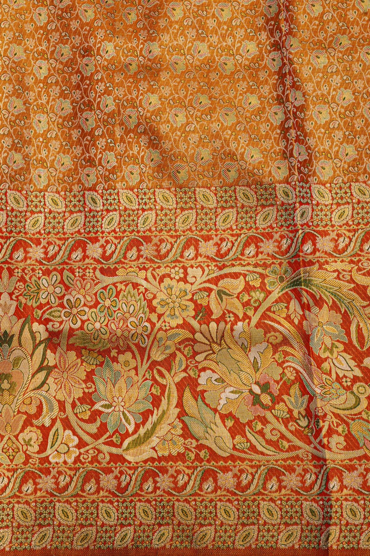Kancheepuram Silk Baby Pink Saree