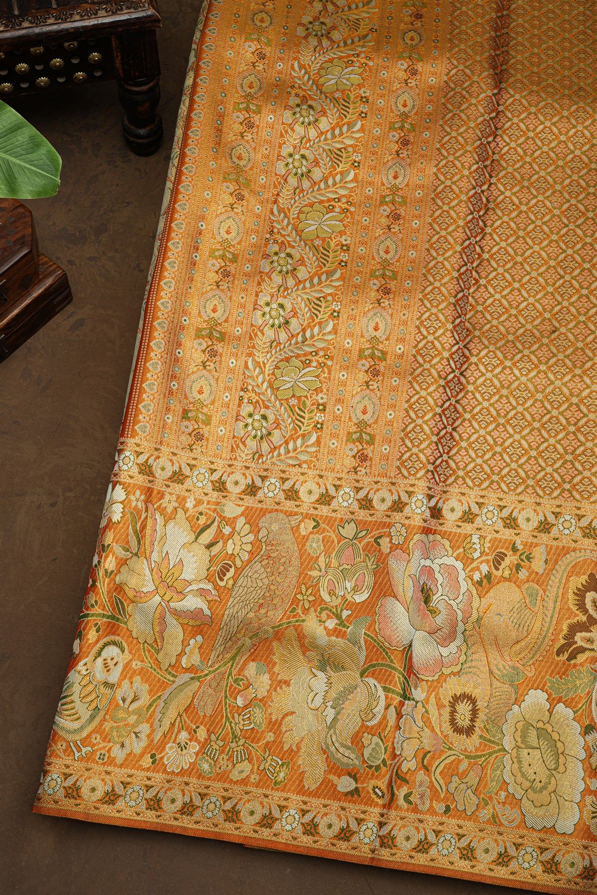 Kancheepuram Silk Gold Saree