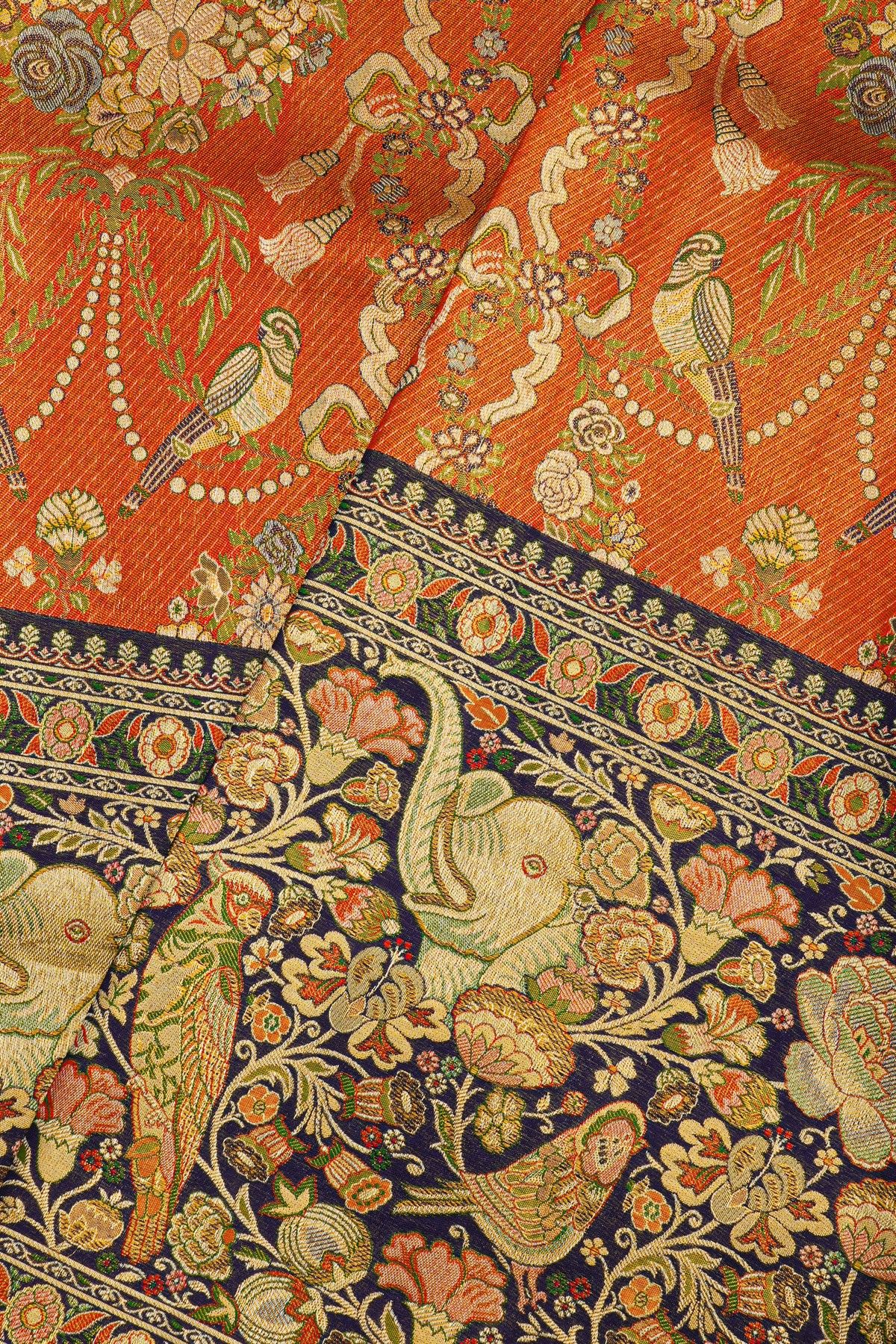 Kancheepuram Silk Red Saree