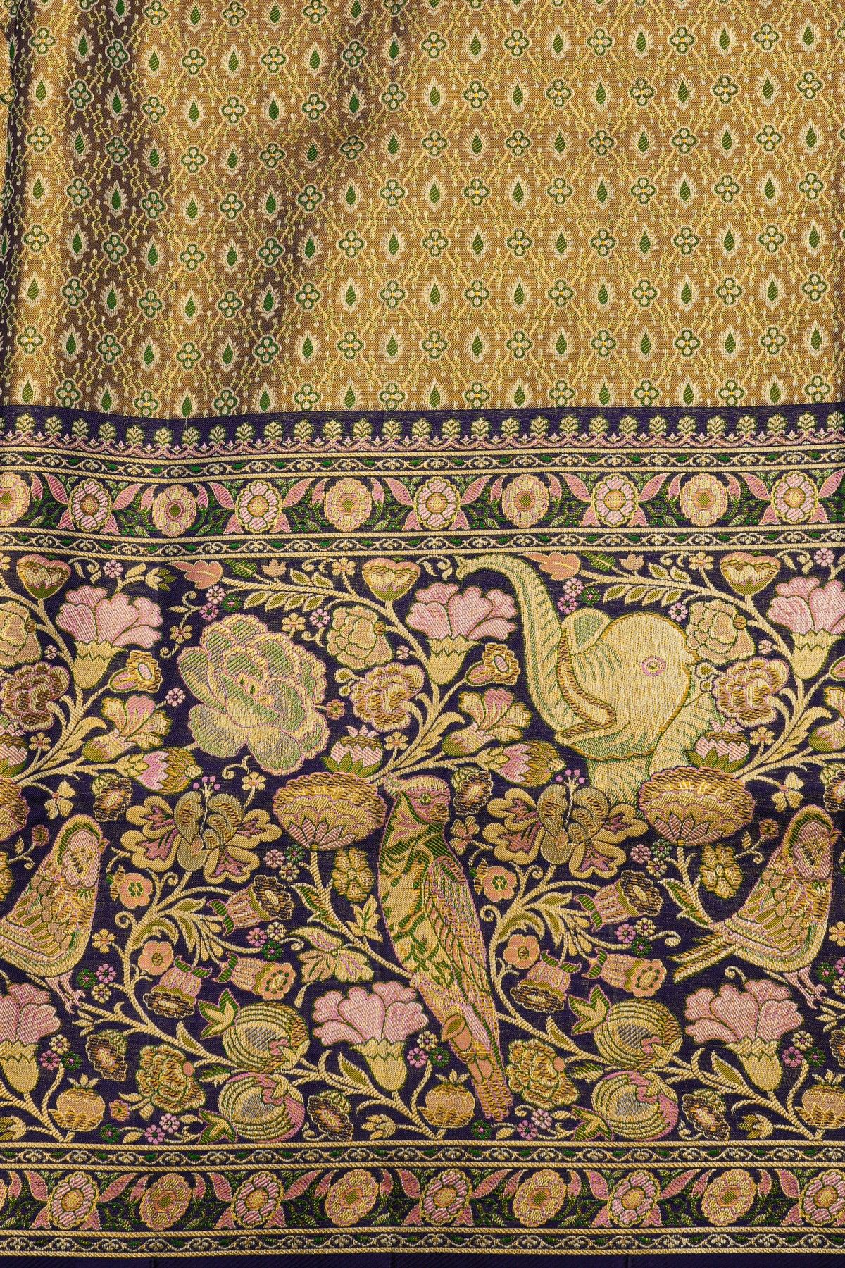 Kancheepuram Silk Pink Saree