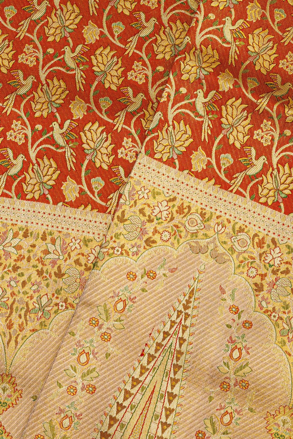 Kancheepuram Silk Red Saree