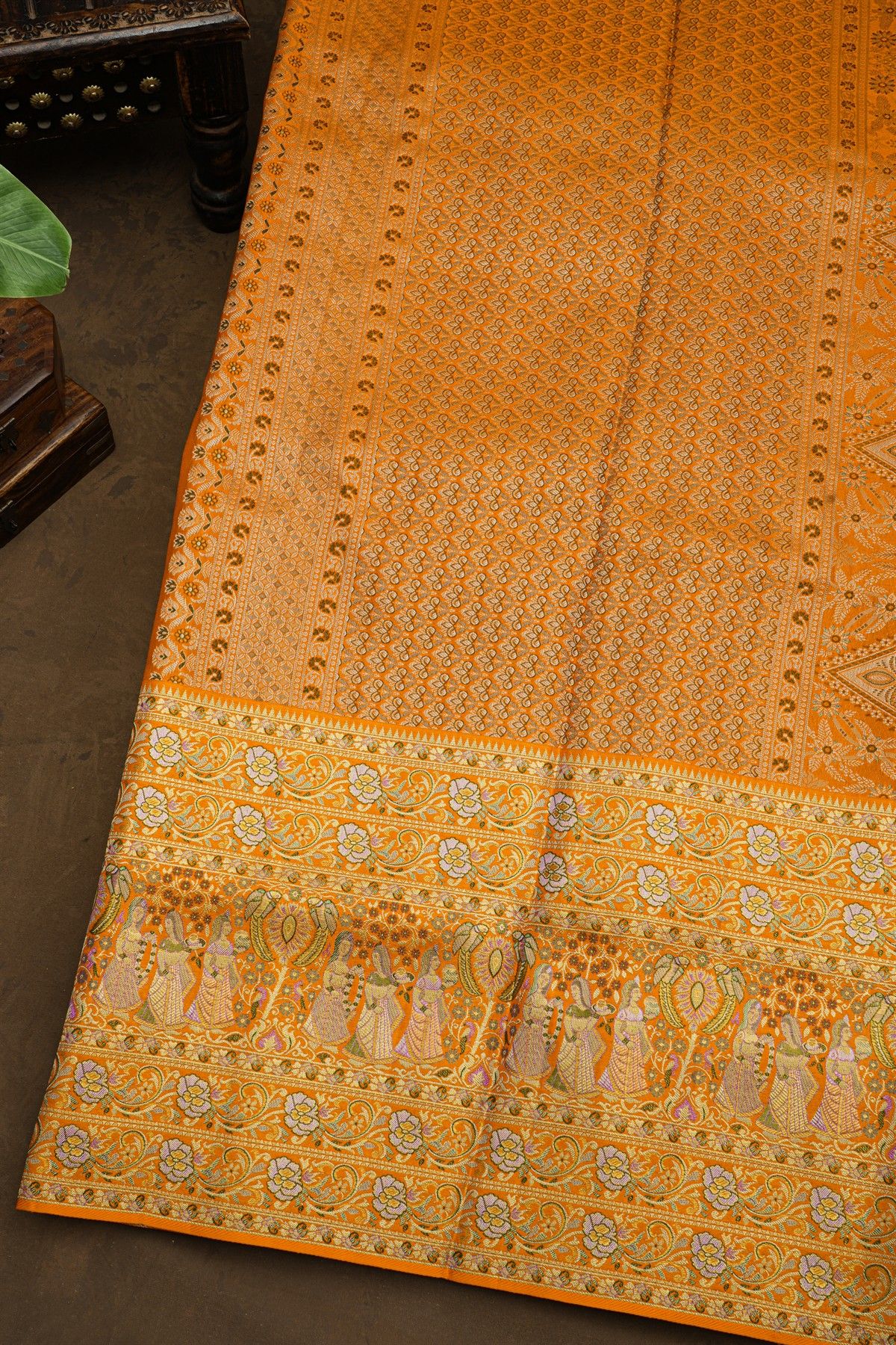 Kancheepuram Silk Lilac Saree