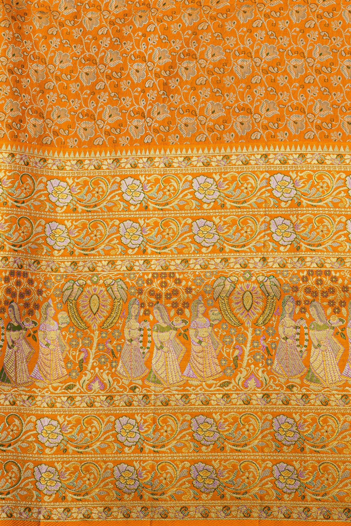 Kancheepuram Silk Lilac Saree
