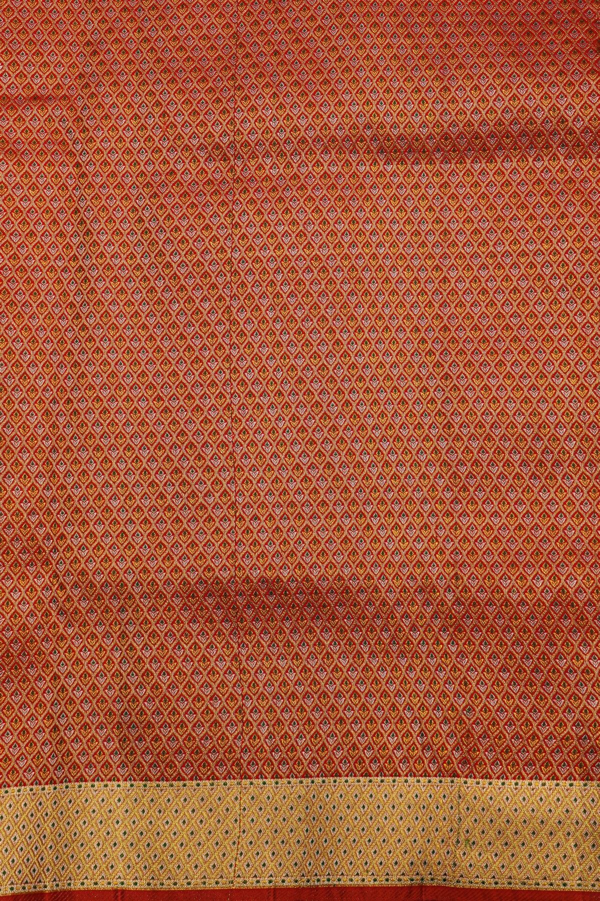 Kancheepuram Silk Red Saree