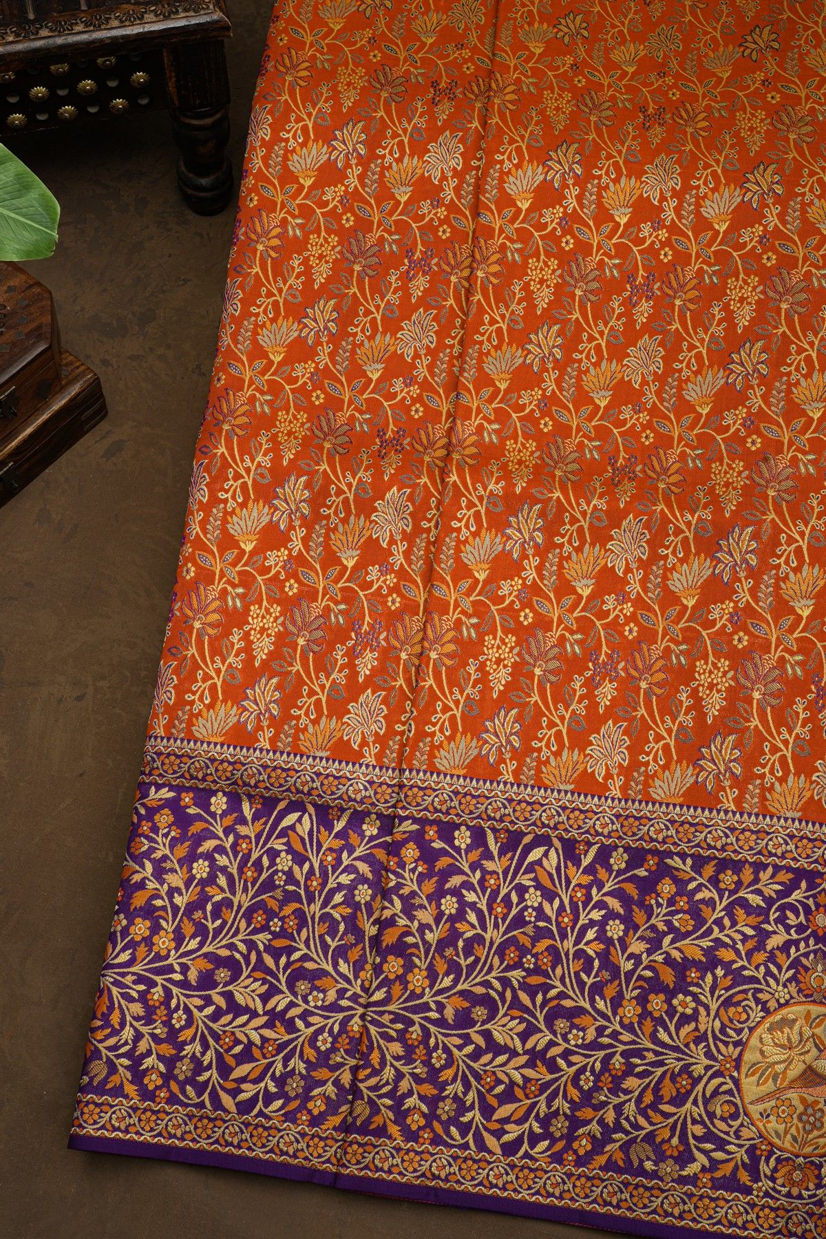 Kancheepuram Silk Red Saree