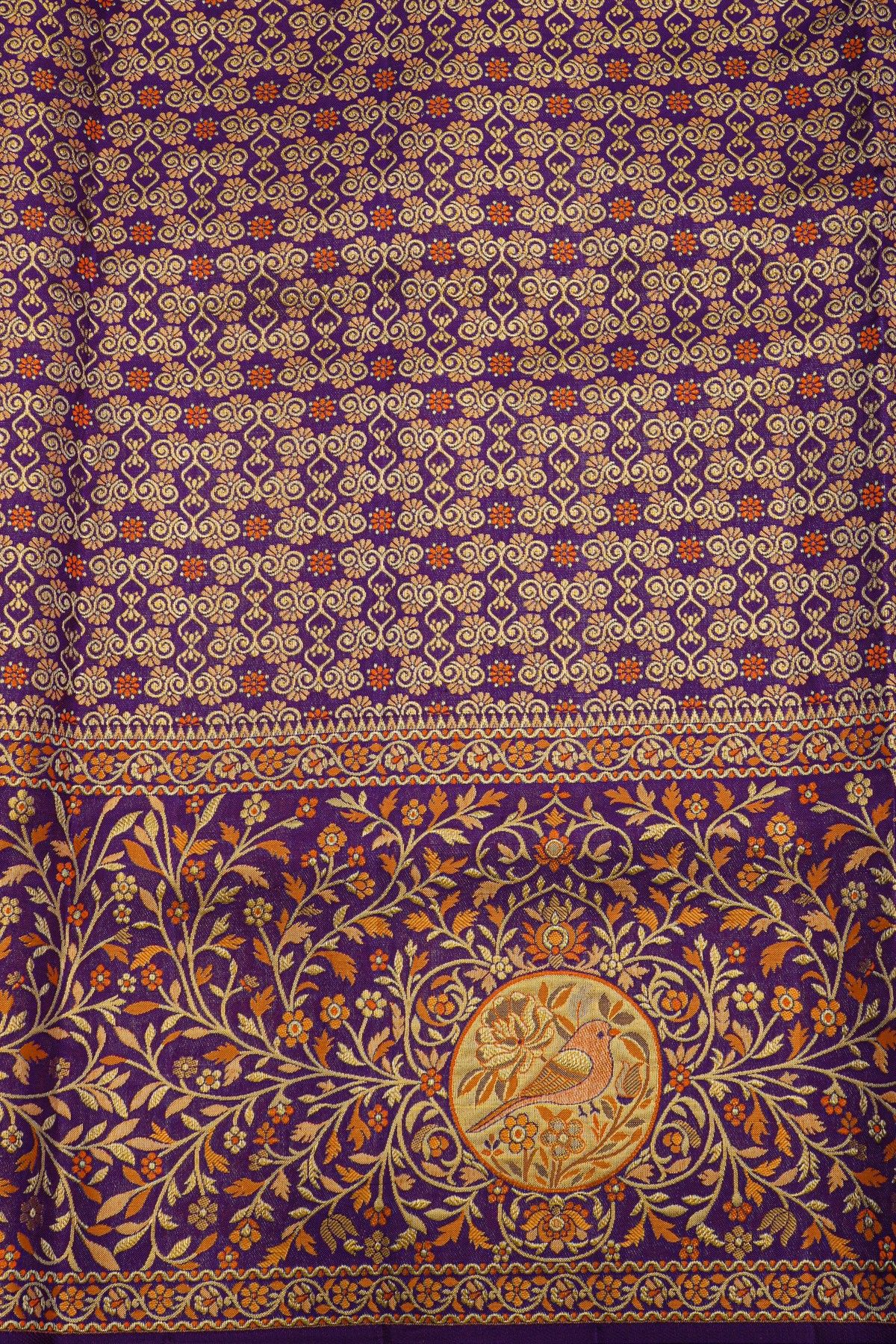Kancheepuram Silk Red Saree