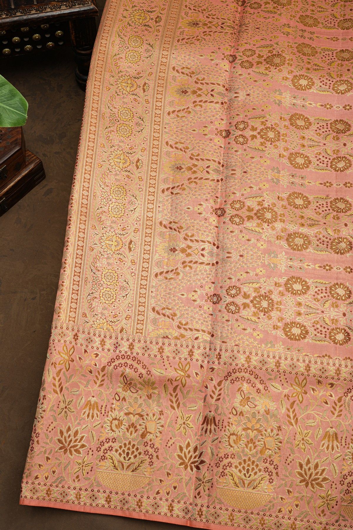 Kancheepuram Silk Maroon Saree