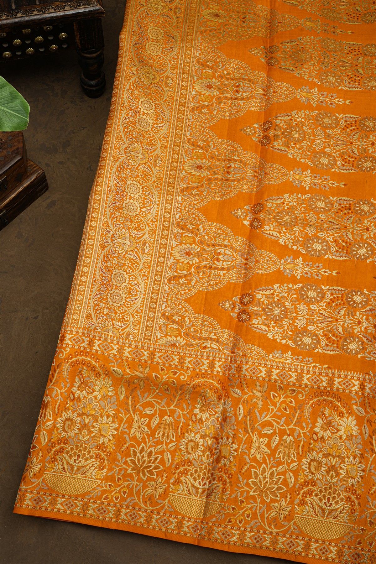 Kancheepuram Silk Red Saree