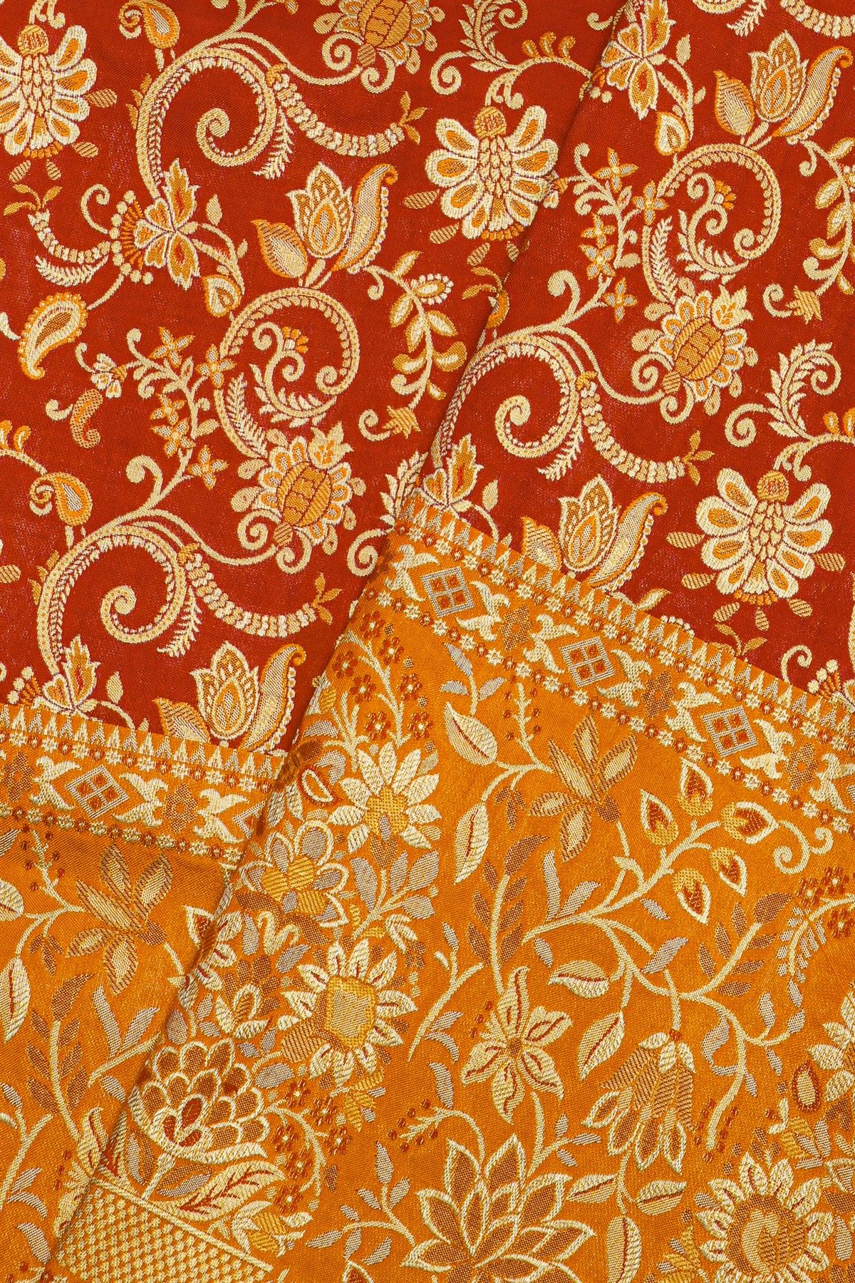Kancheepuram Silk Red Saree
