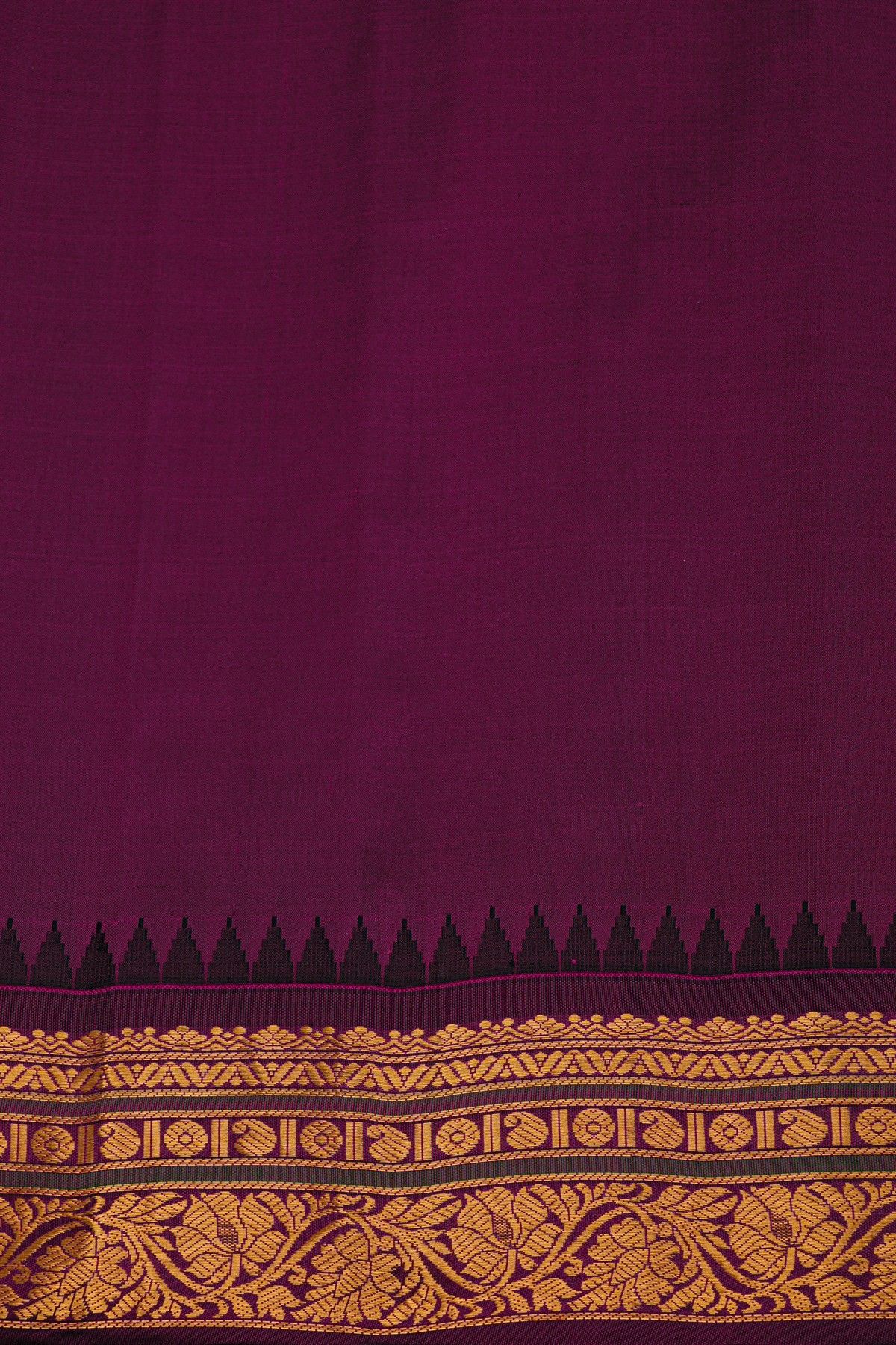 Gadwal Silk Sea Green Saree