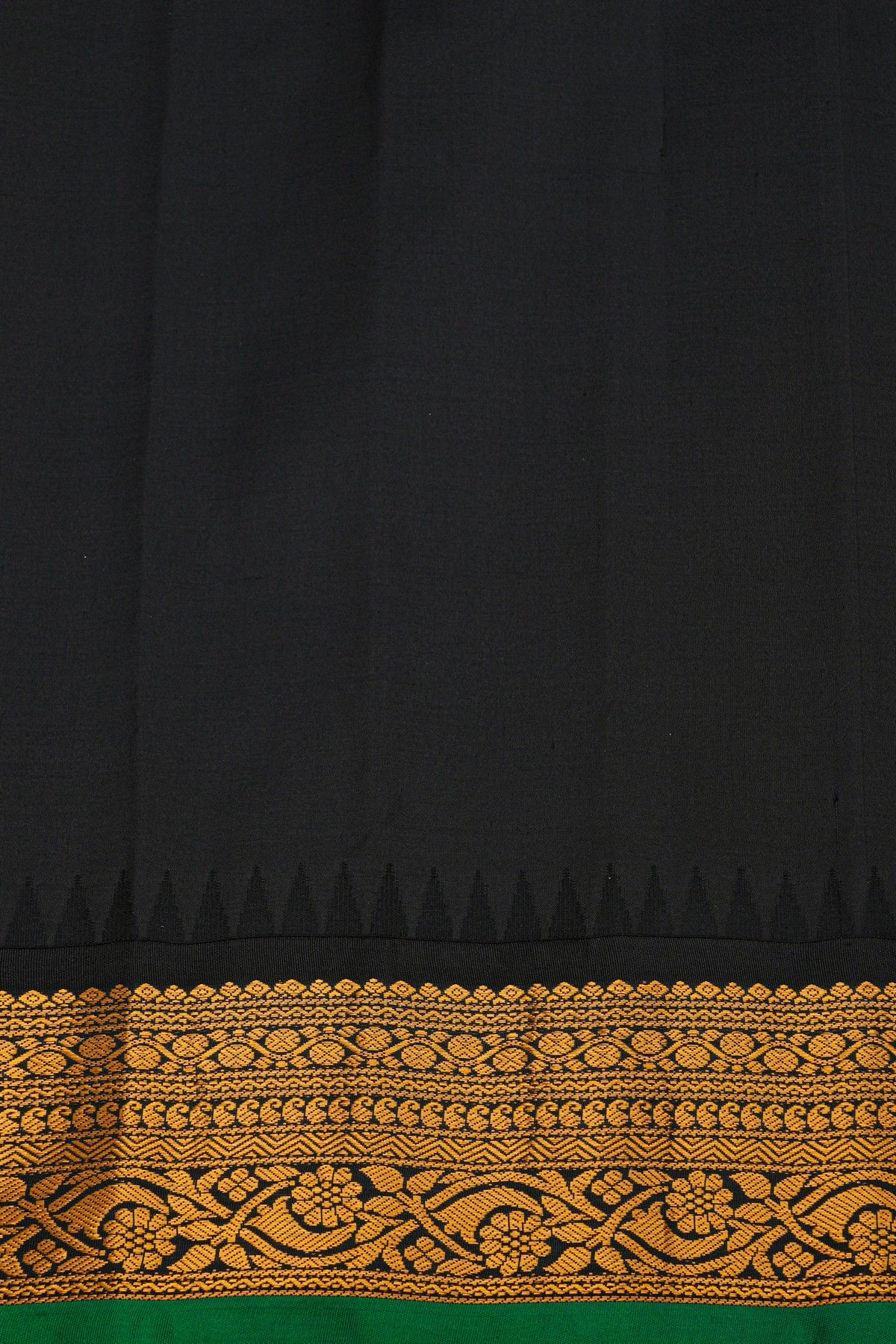 Gadwal Silk Red Saree