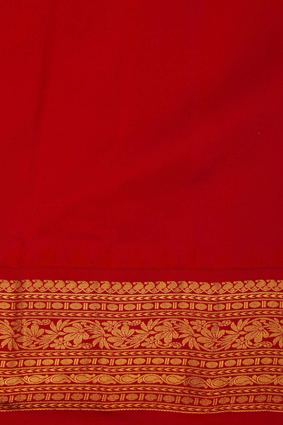 Gadwal Silk Cream Saree