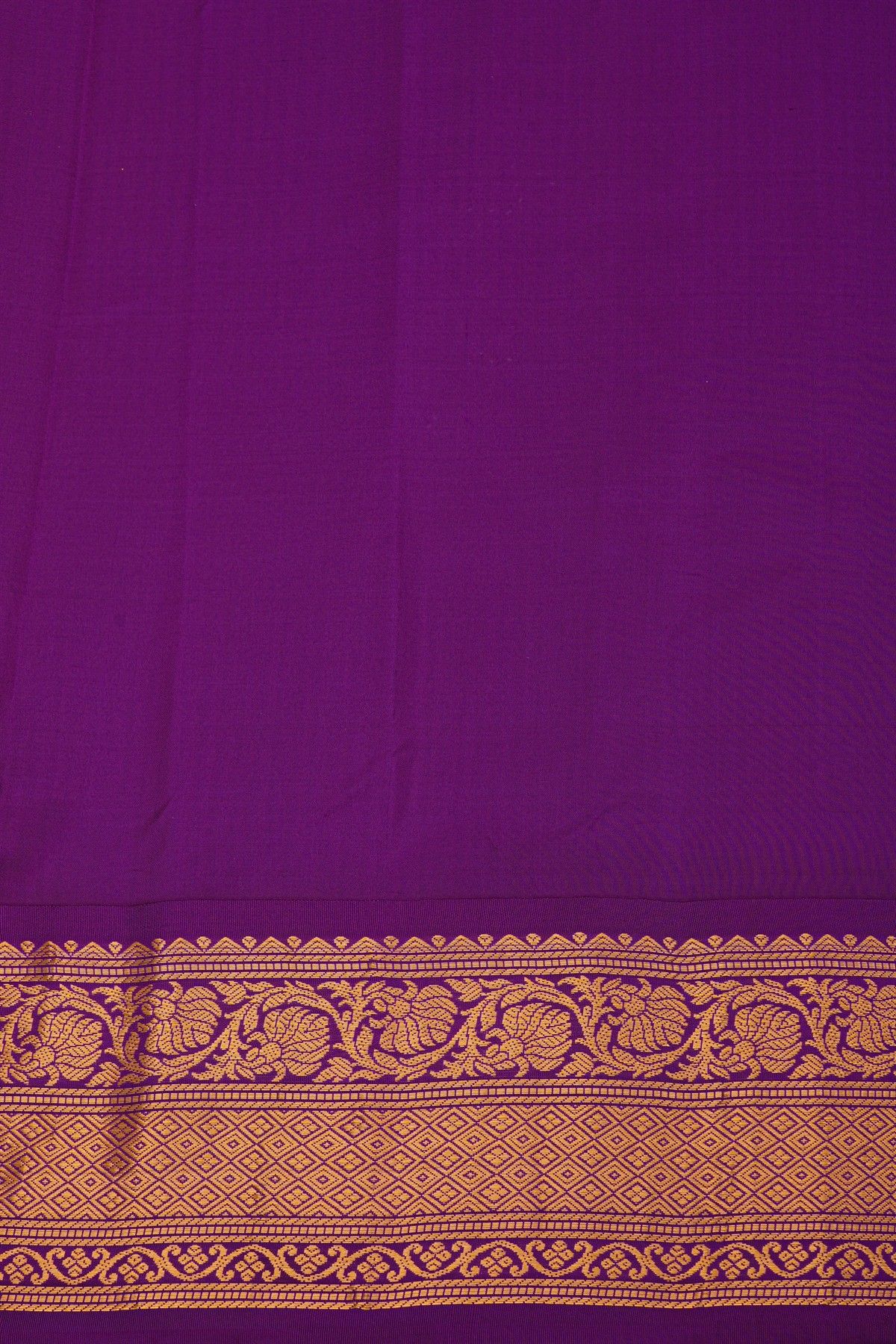 Gadwal Silk Parrot Green Saree