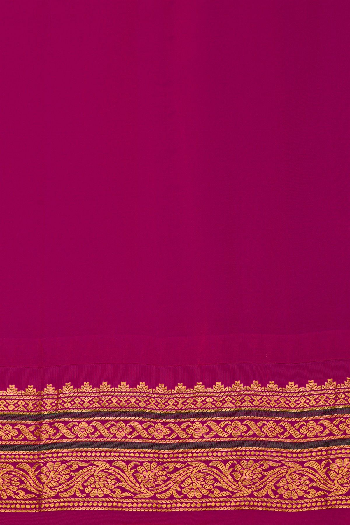 Gadwal Silk Blue Saree