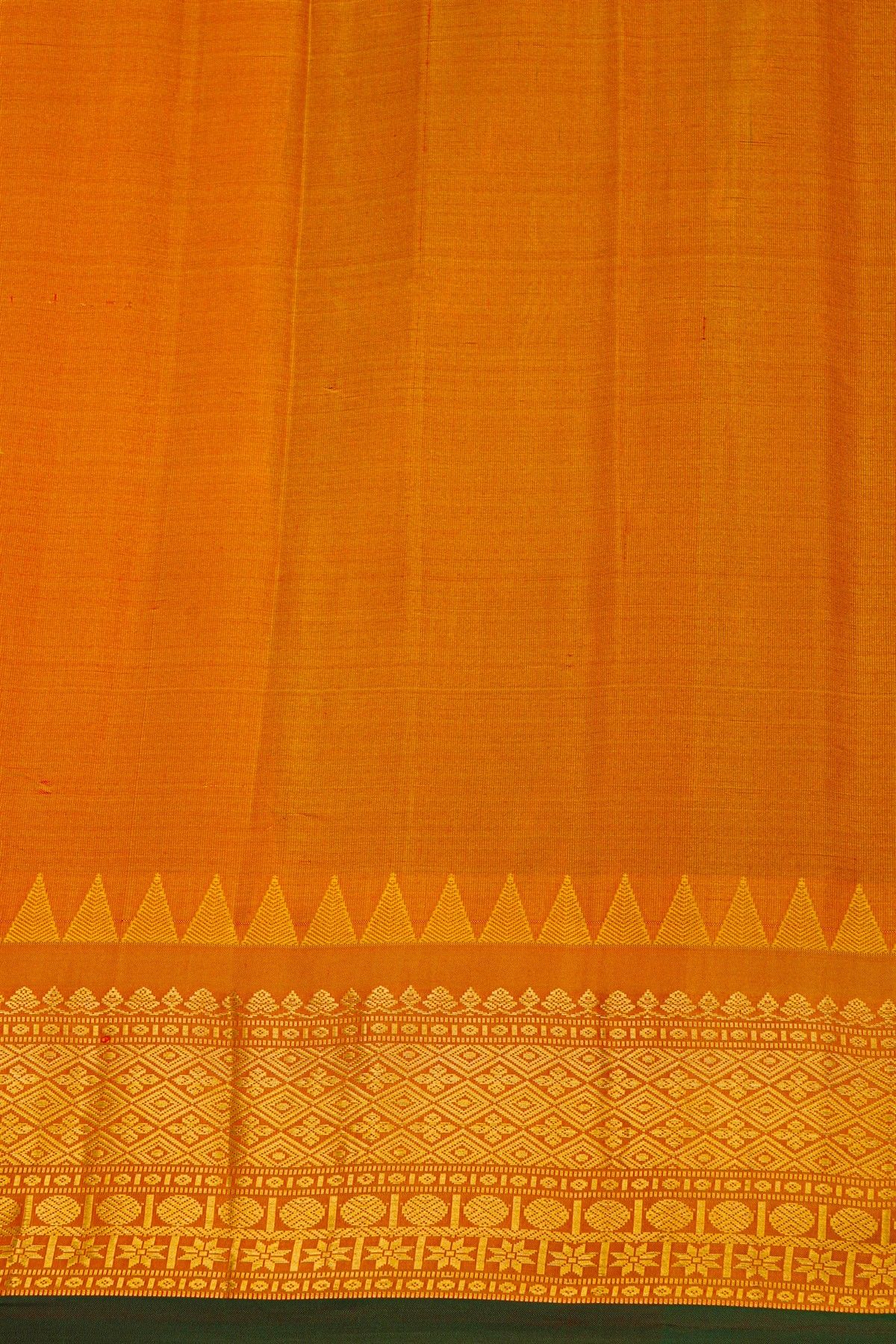 Gadwal Silk Black Saree