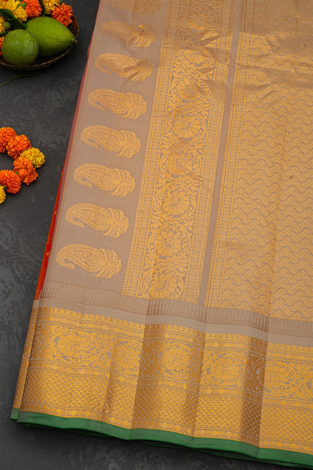 Gadwal Silk Pink Saree