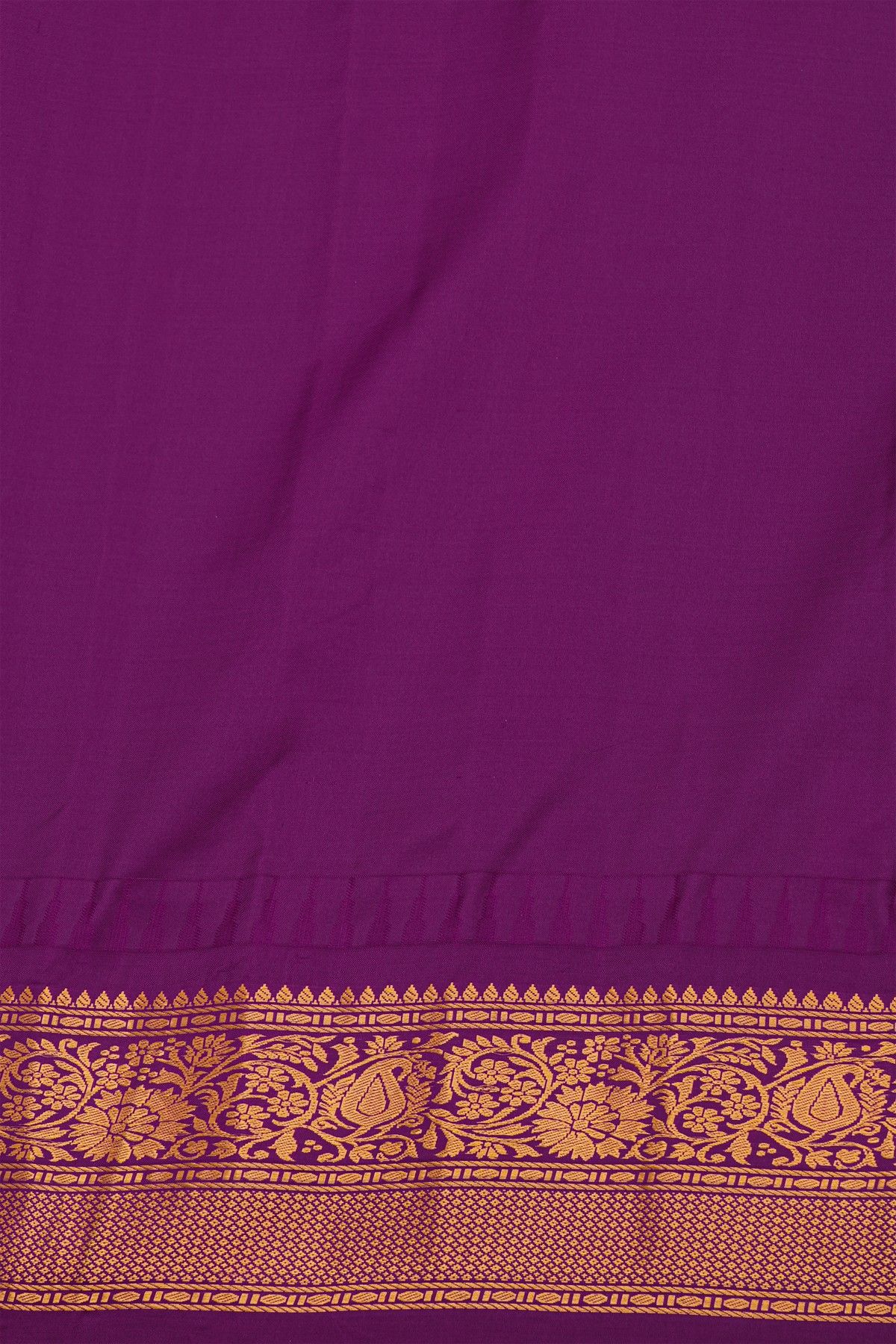 Gadwal Silk Parrot Green Saree