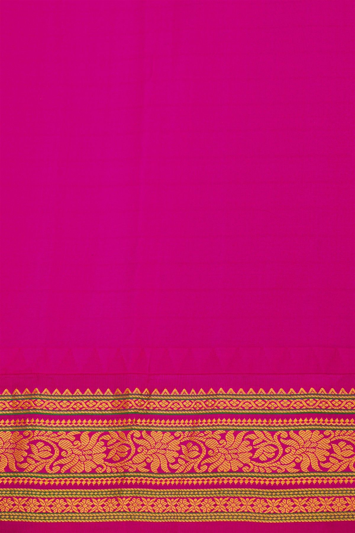 Gadwal Silk Light Green Saree