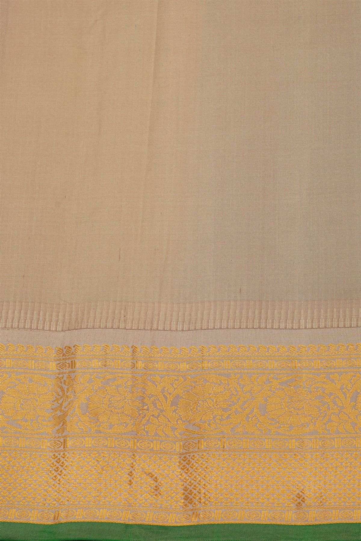 Gadwal Silk Peacock Blue Sare