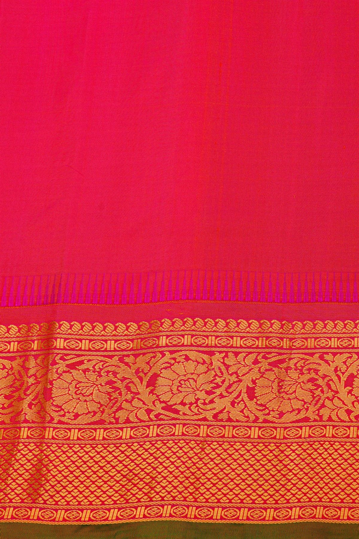 Gadwal Silk Black Saree