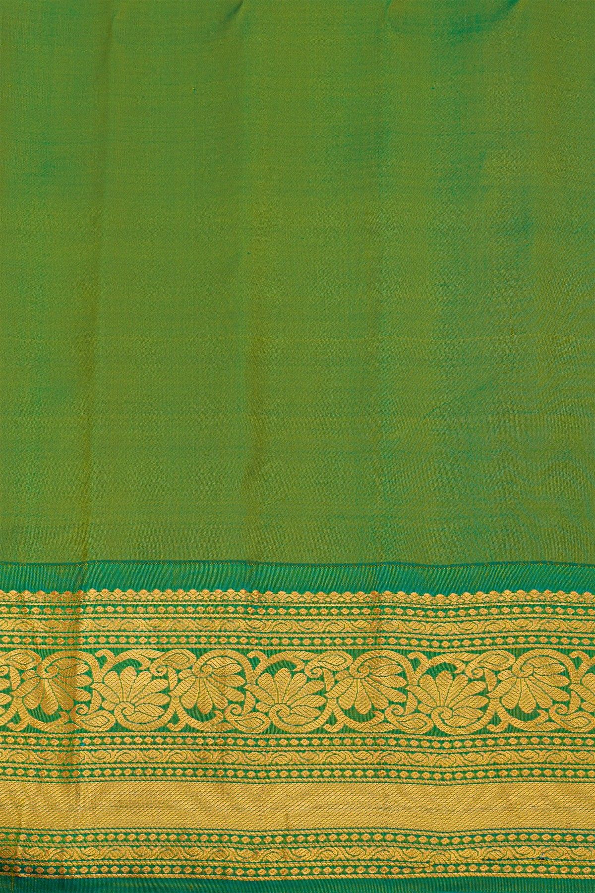 Gadwal Silk Orange Saree