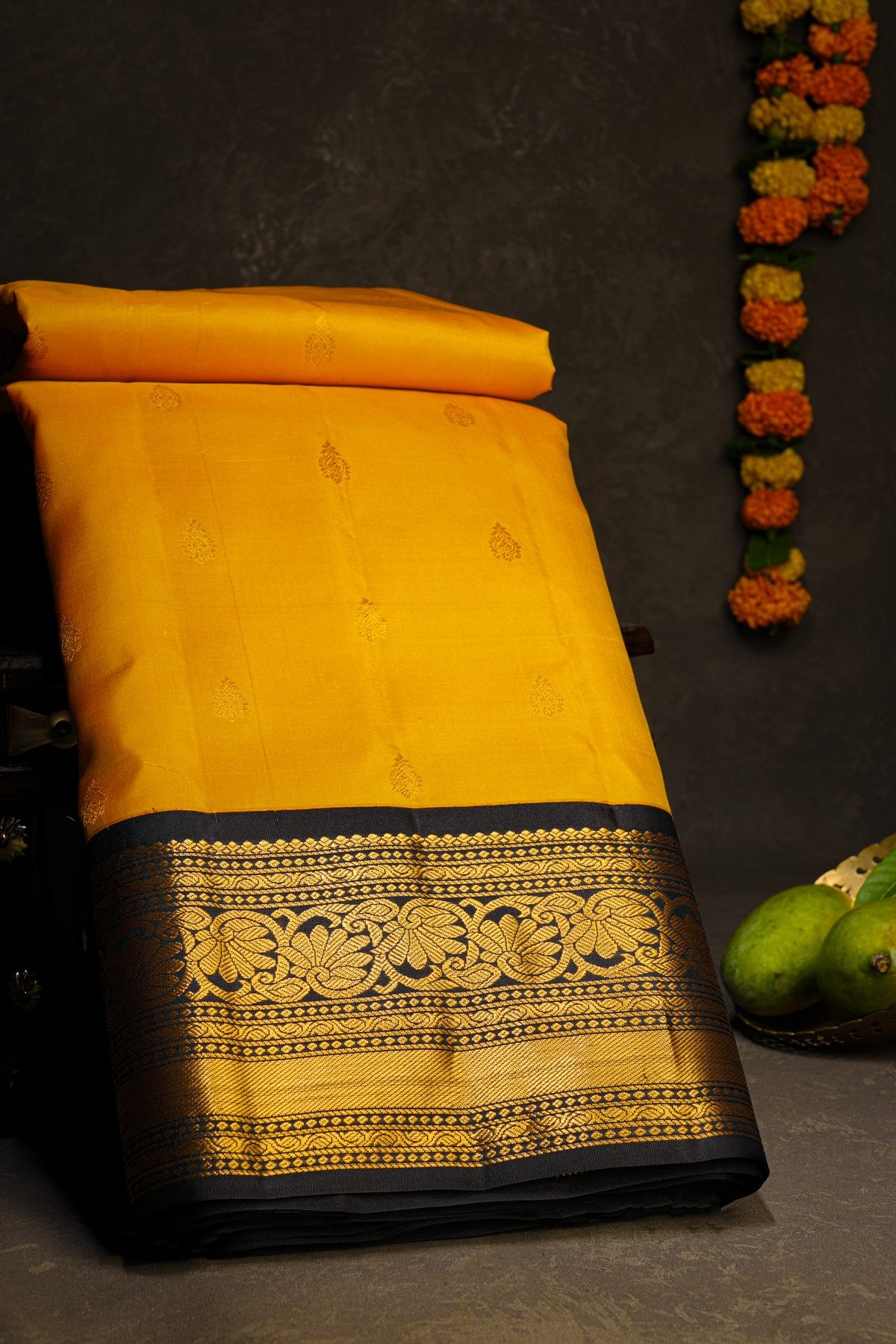Gadwal Silk Dual Colour Saree