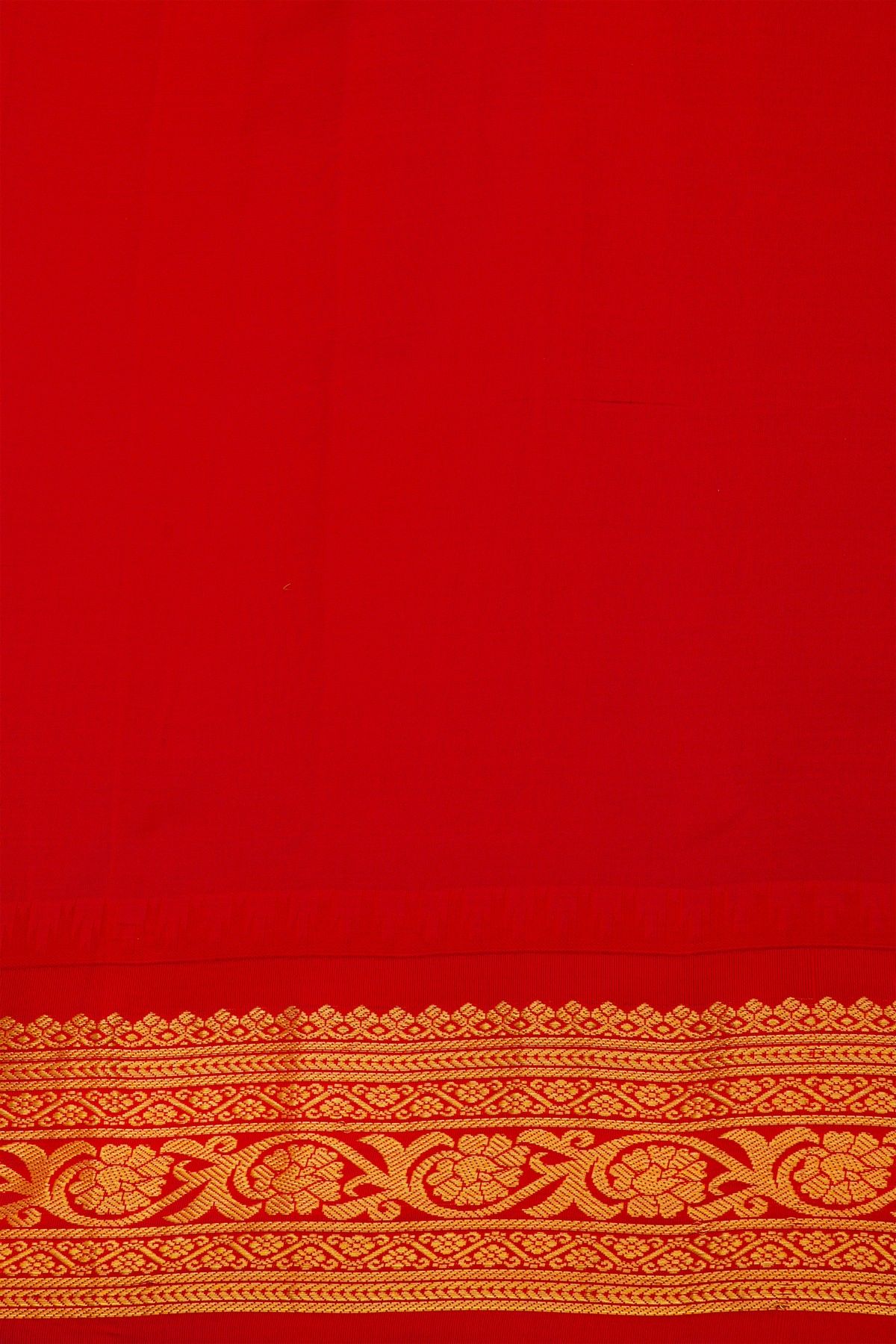 Gadwal Silk Yellow Saree