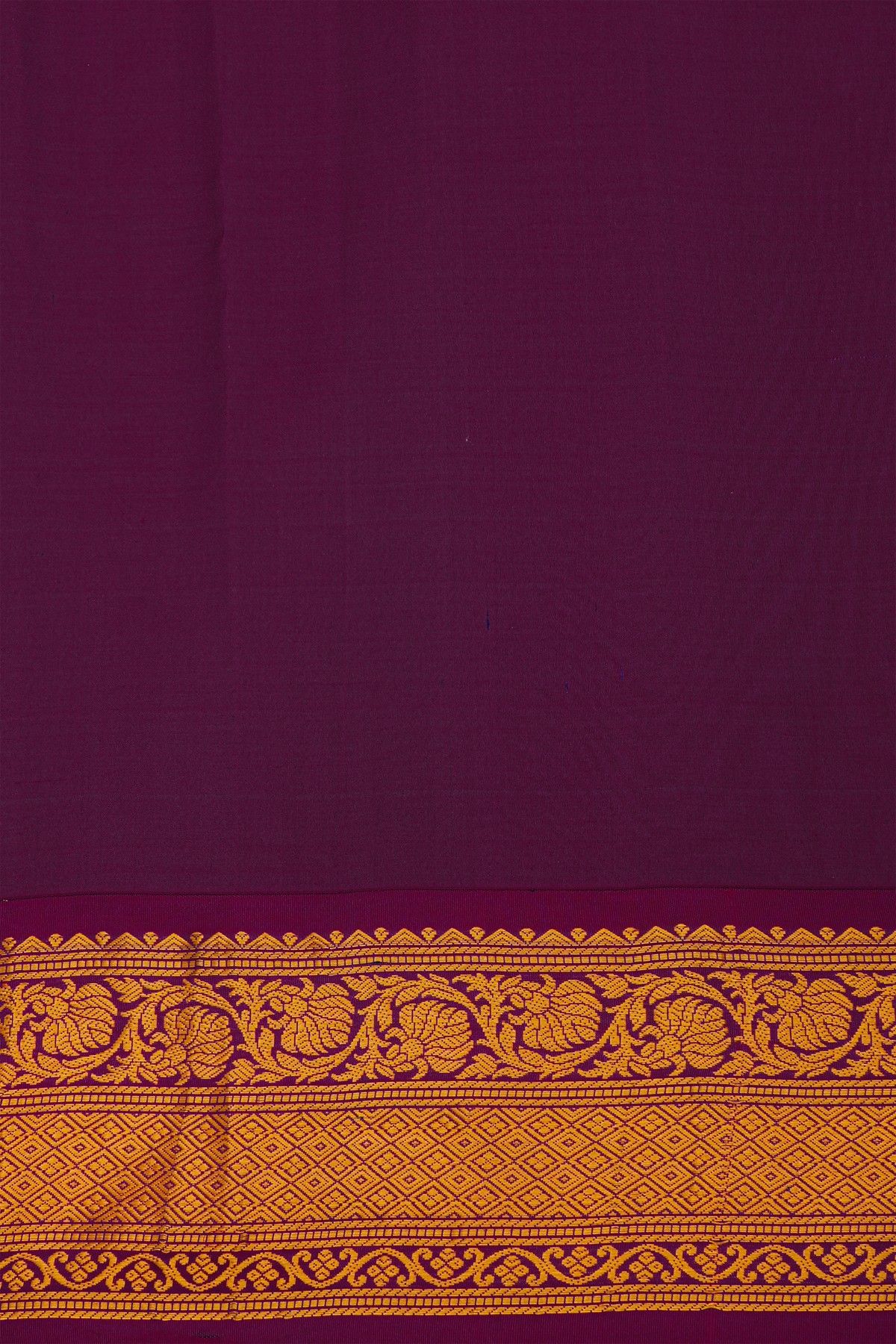 Gadwal Silk Cream Saree