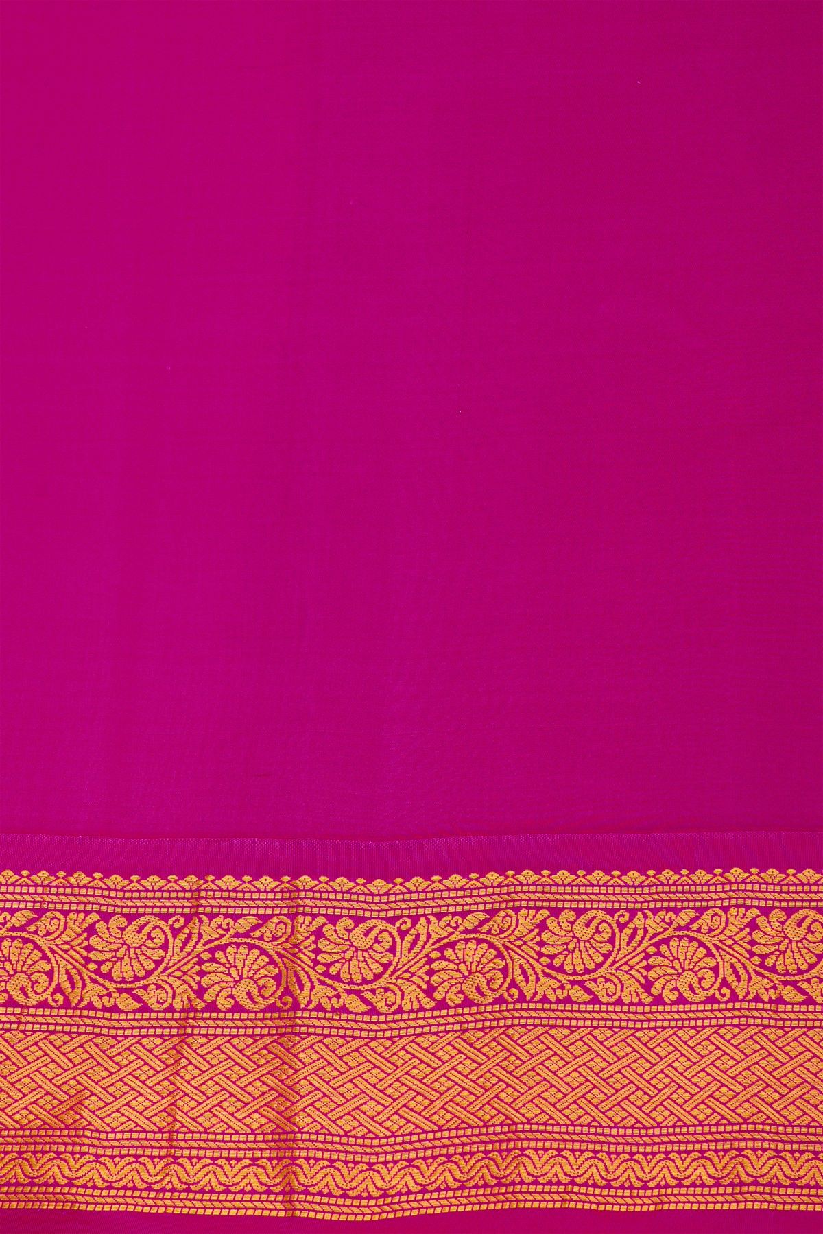 Gadwal Silk Sea Blue Saree