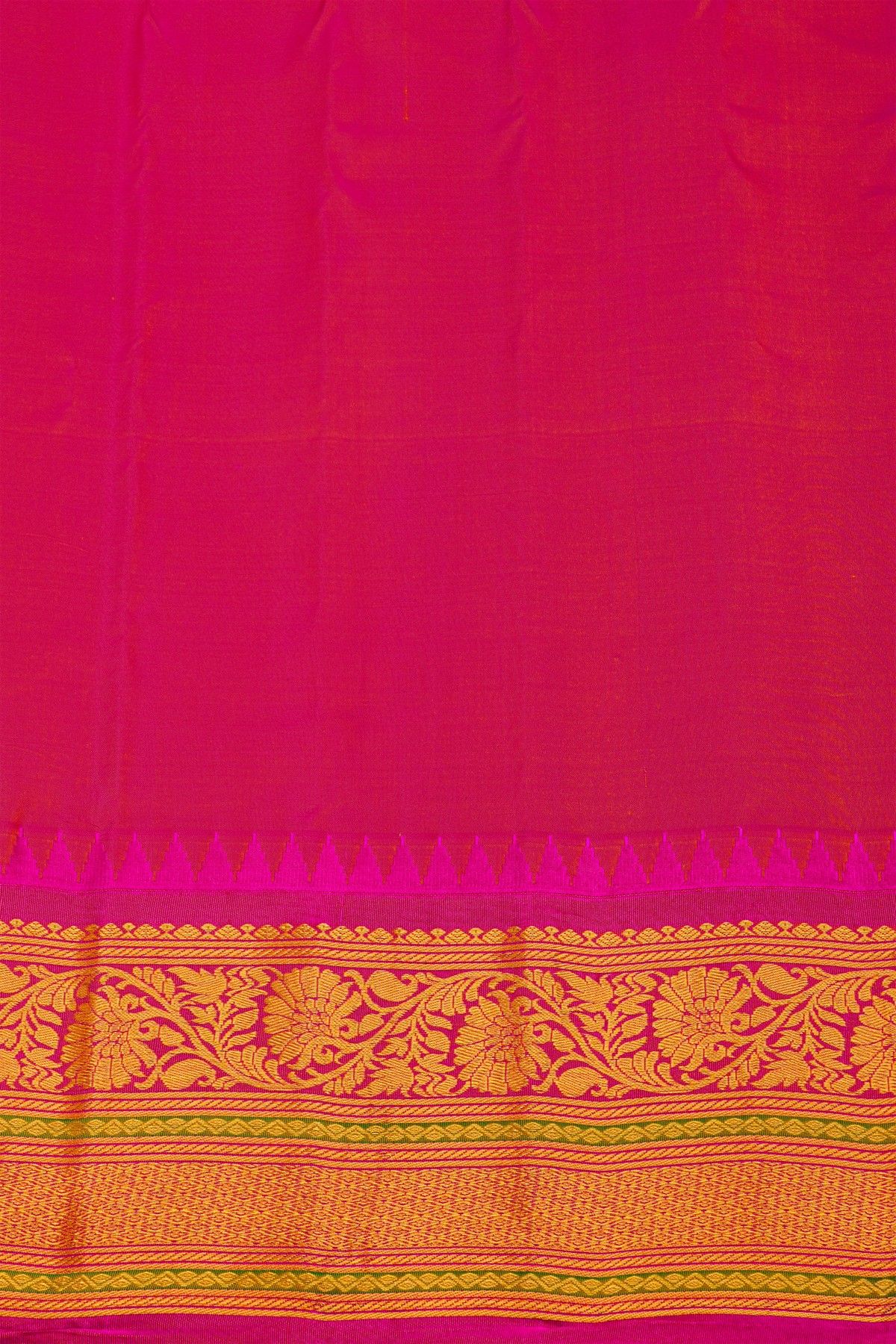 Gadwal Silk Black Saree