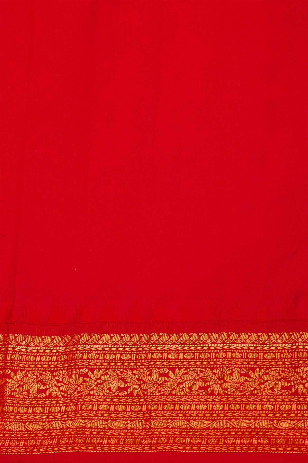 Gadwal Silk Dual Colour Saree