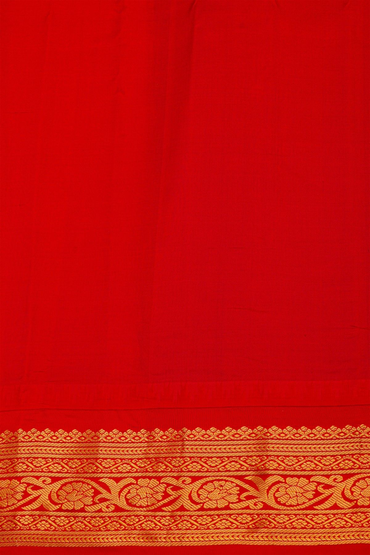 Gadwal Silk Navy Blue Saree