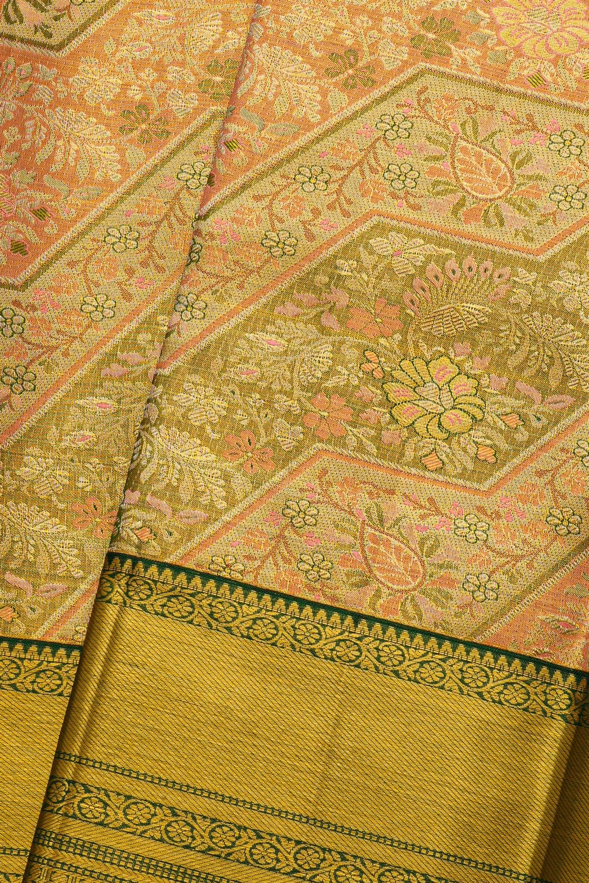 Kancheepuram Silk Dual Colour Saree