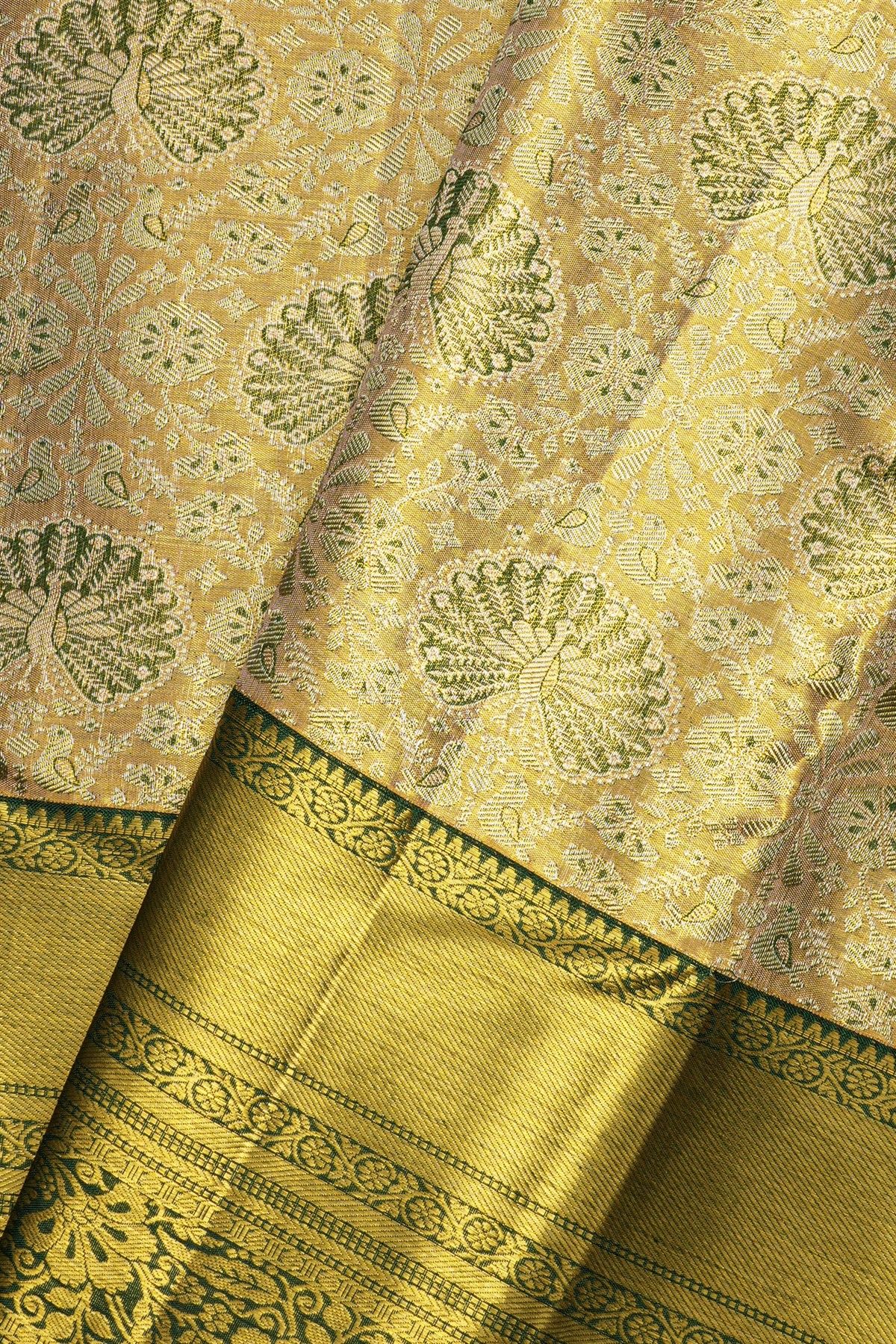 Kancheepuram Silk Dual Colour Saree