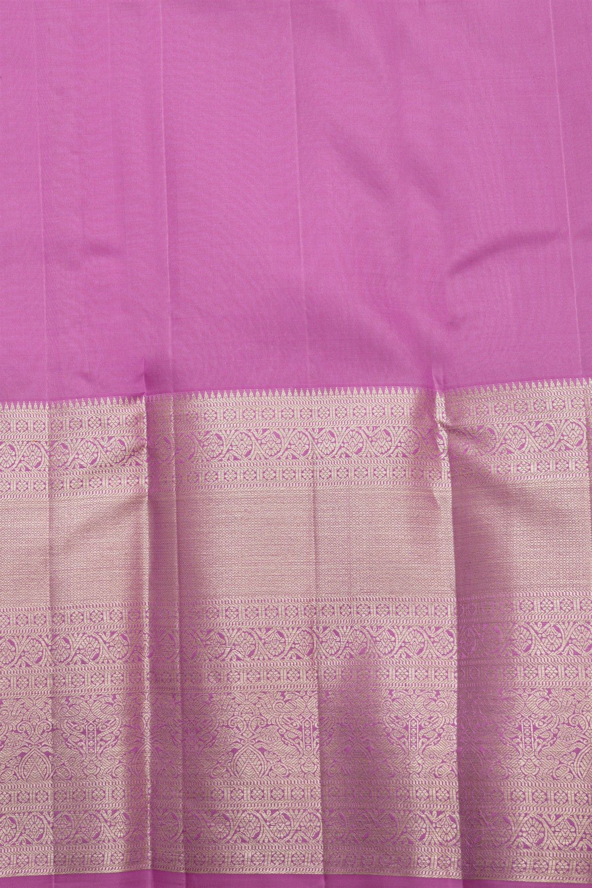 Kancheepuram Silk Lavender Saree