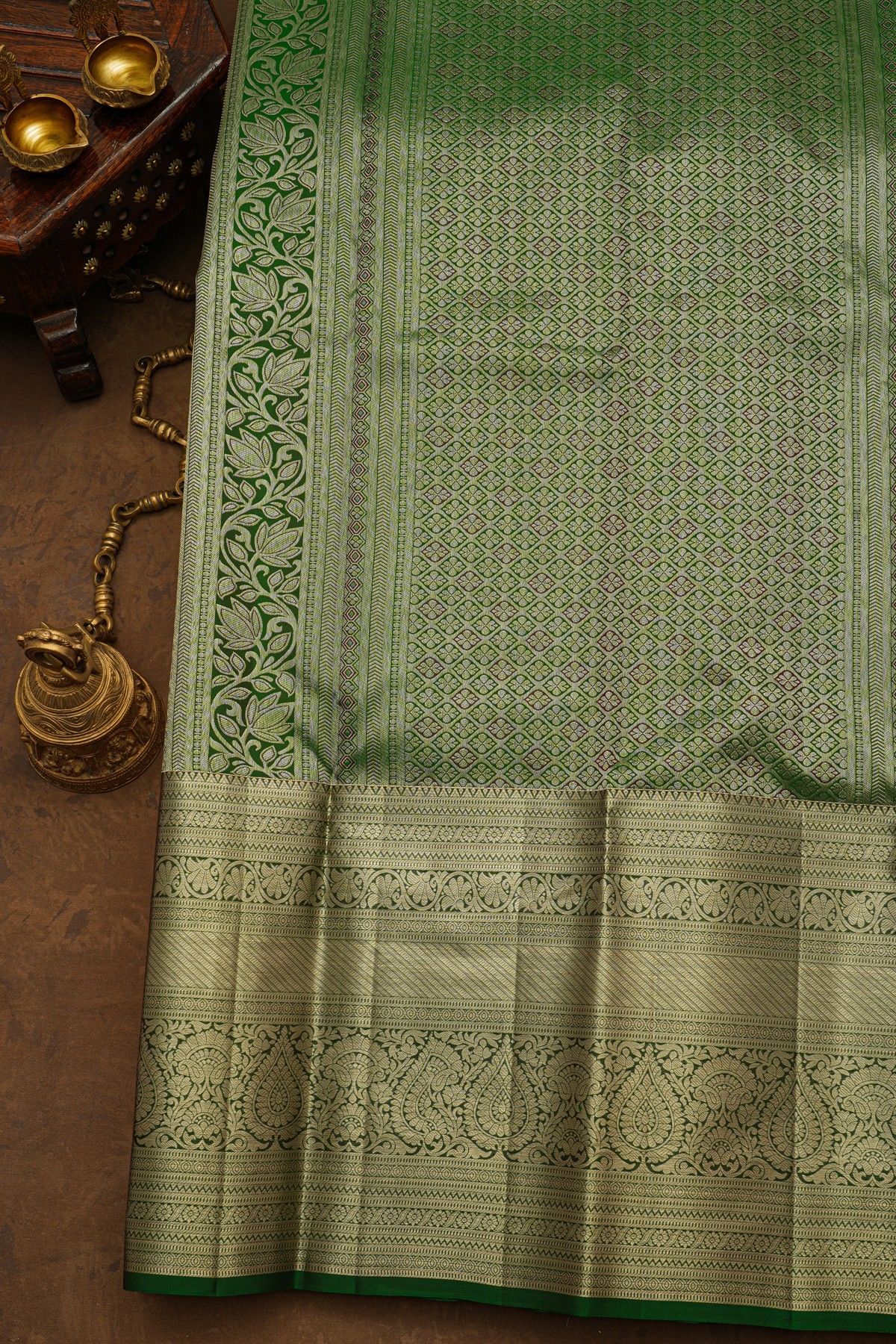 Kancheepuram Silk Magenta Saree