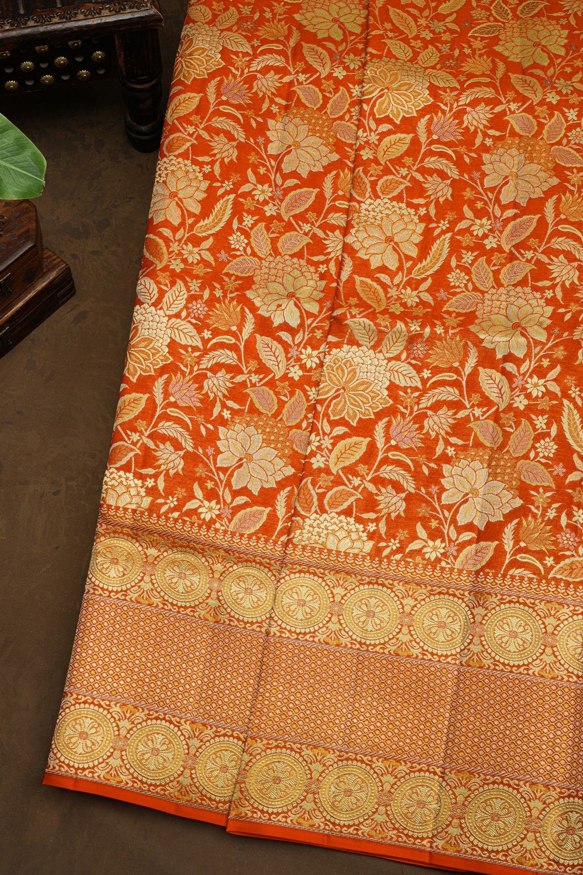 Kancheepuram Silk Red Saree