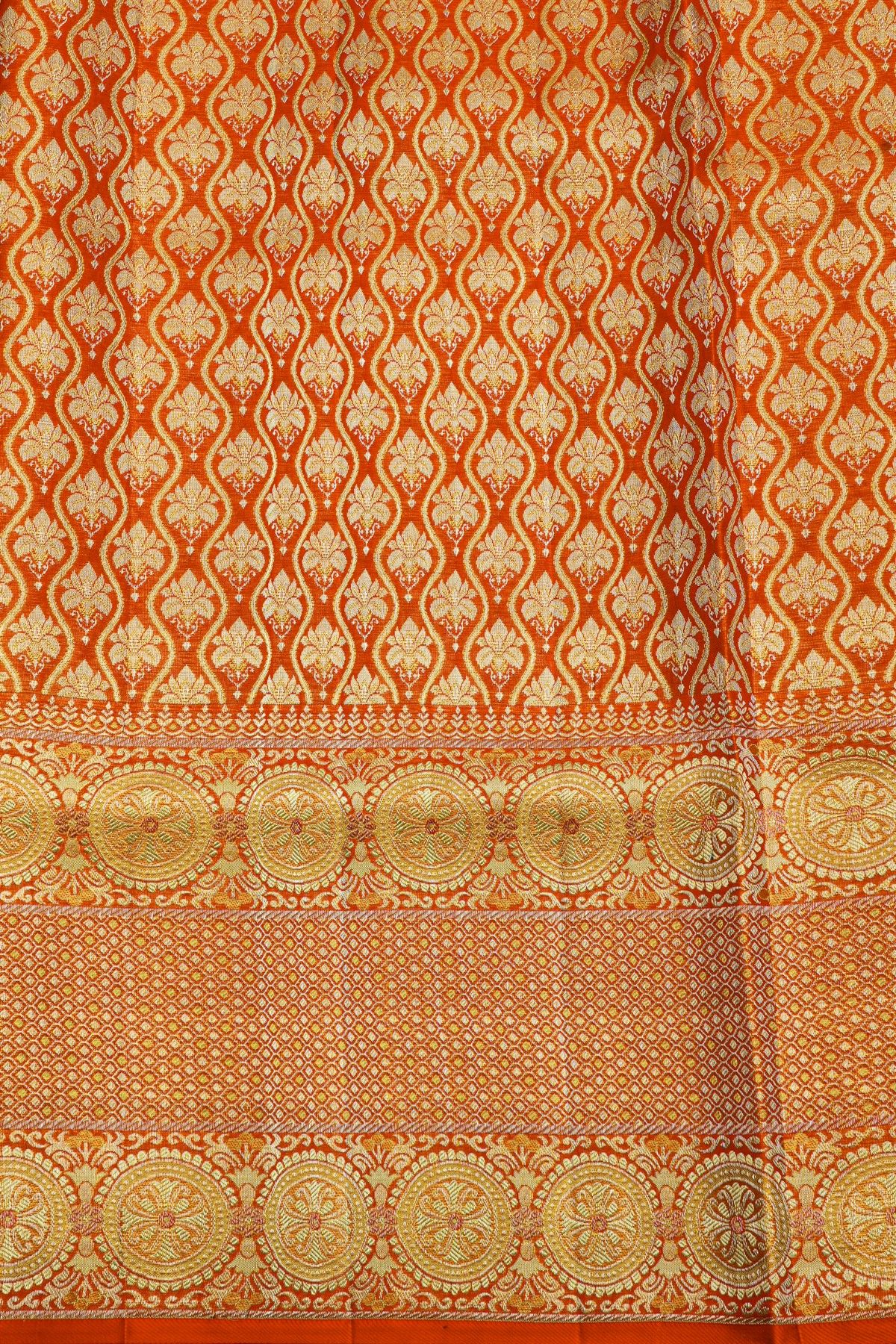 Kancheepuram Silk Red Saree