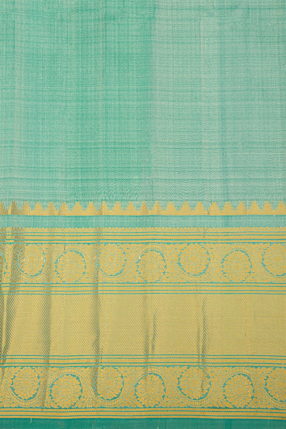 Gadwal Silk Baby Pink Saree