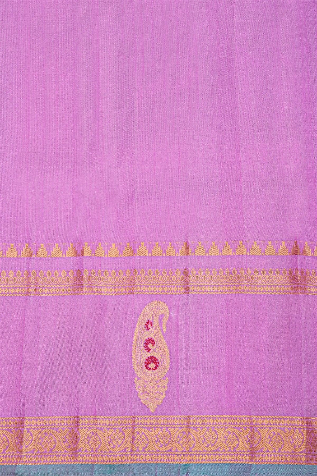 Gadwal Silk Lavender Saree