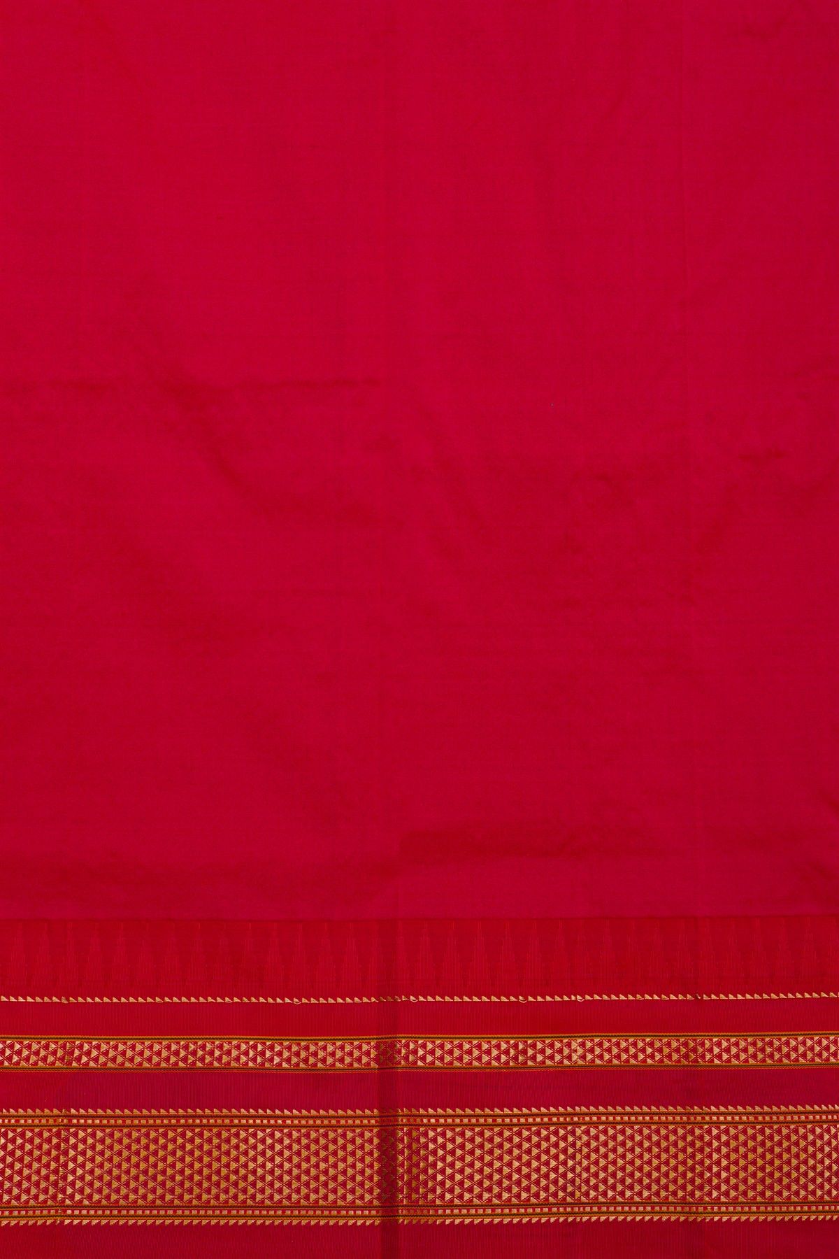 Narayanpet Silk Yellow Saree
