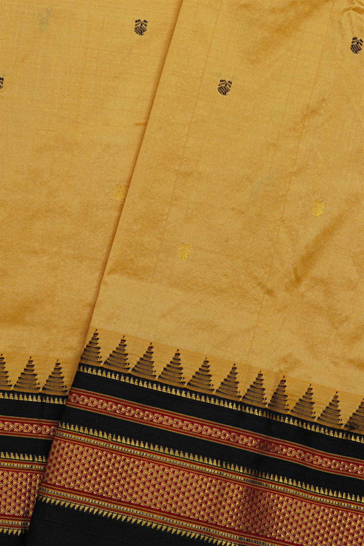 Narayanpet Silk Beige Saree