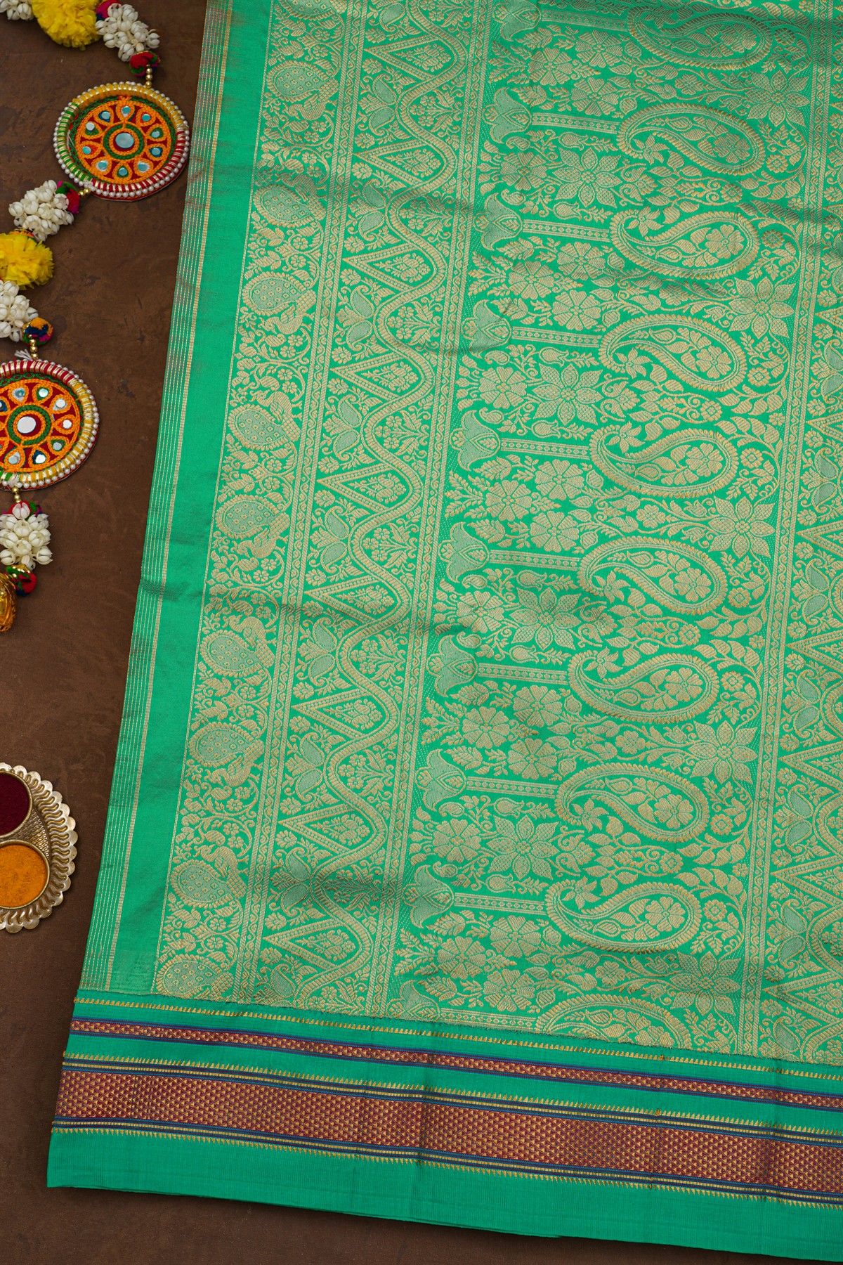 Narayanpet Silk Pink Saree