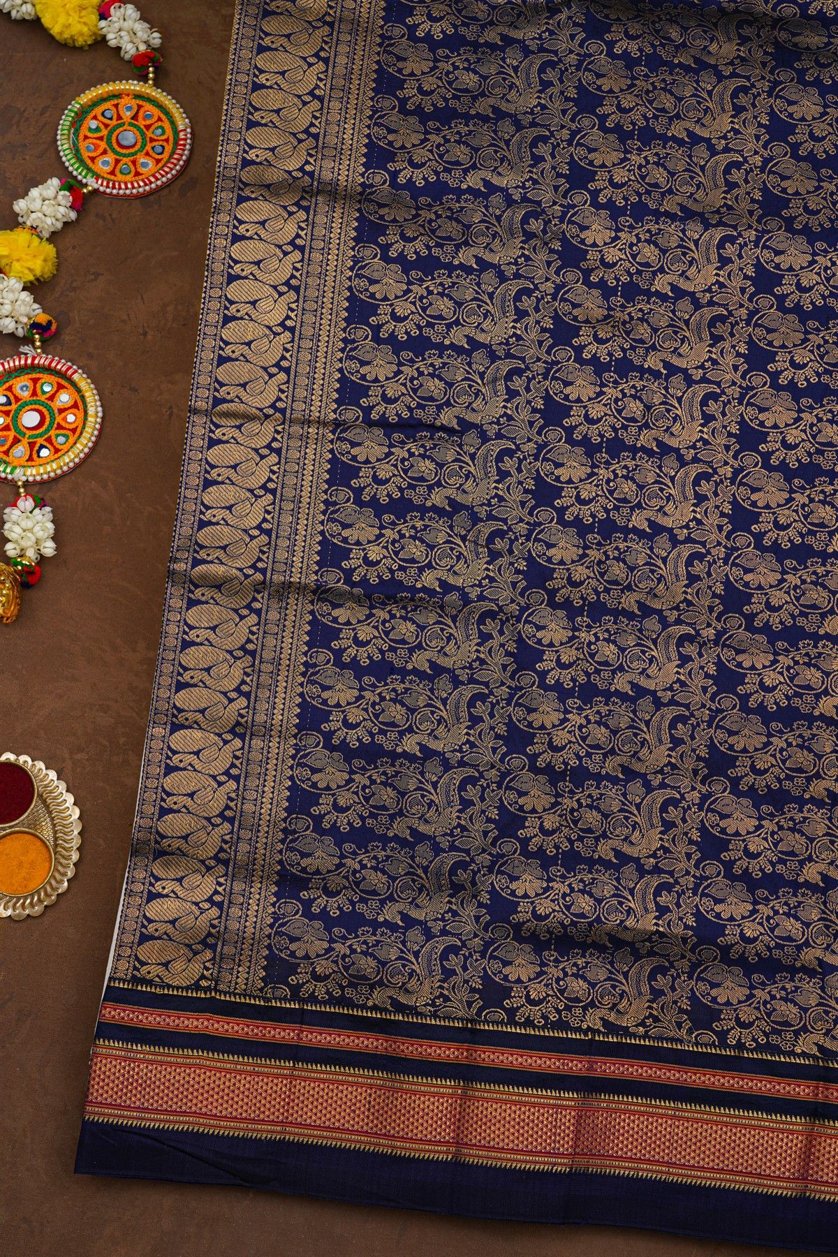 Narayanpet Silk Baby Pink Saree