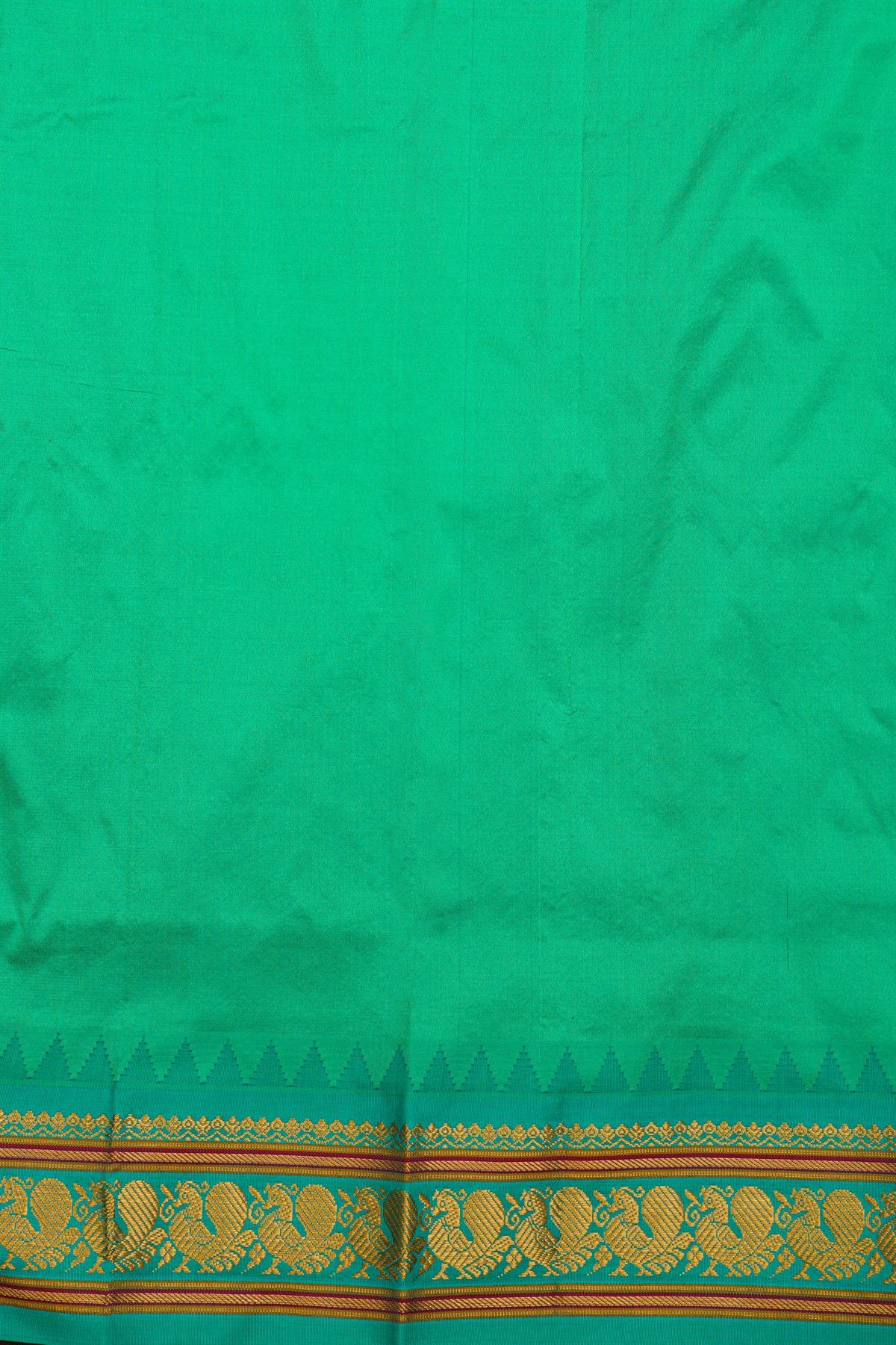 Narayanpet Silk Navy Blue Saree