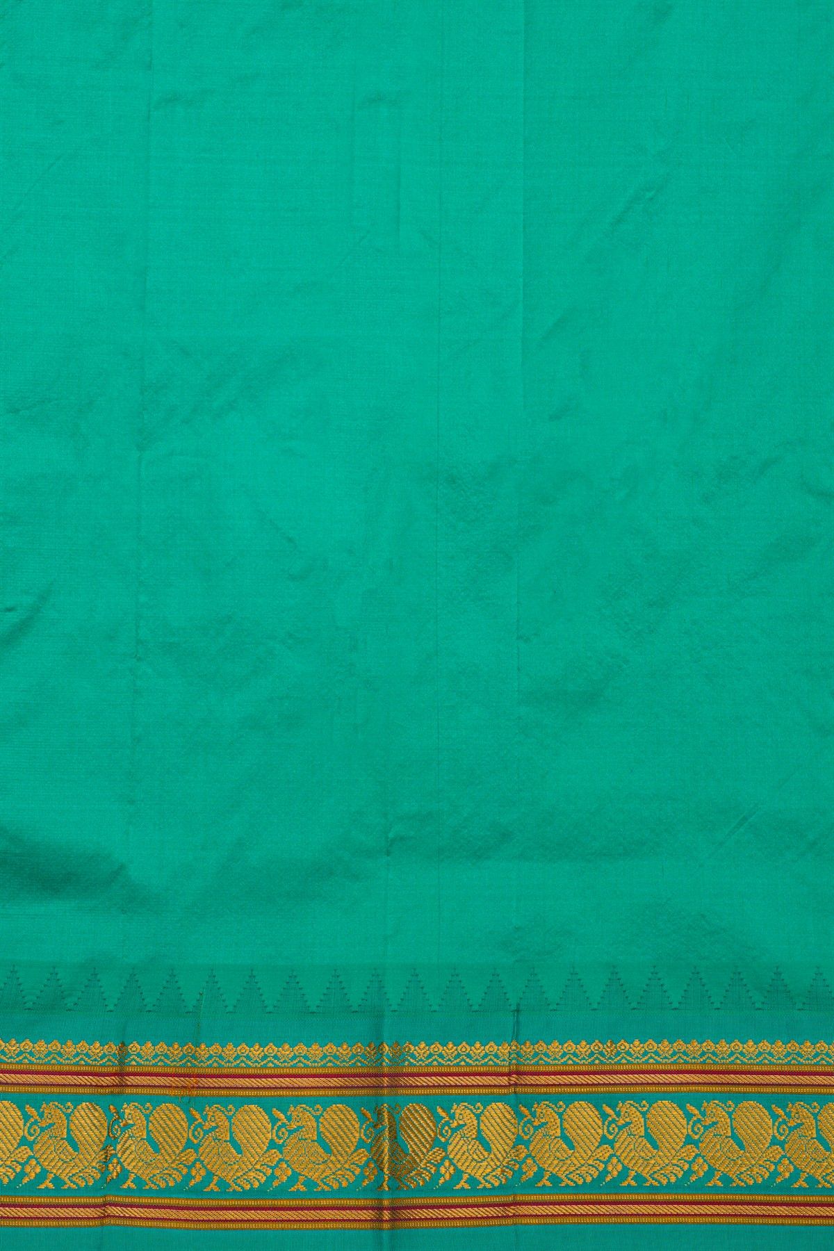 Narayanpet Silk Off White Saree