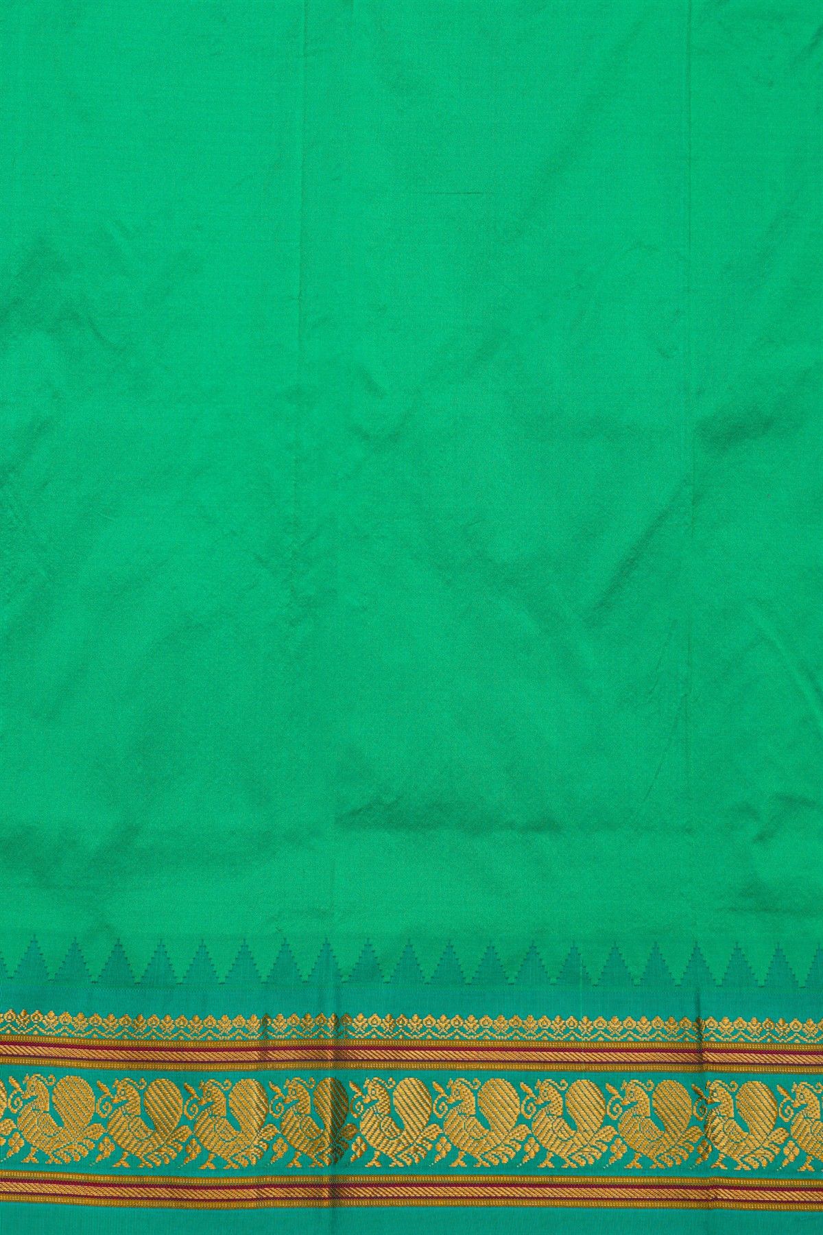 Narayanpet Silk Navy Blue Saree